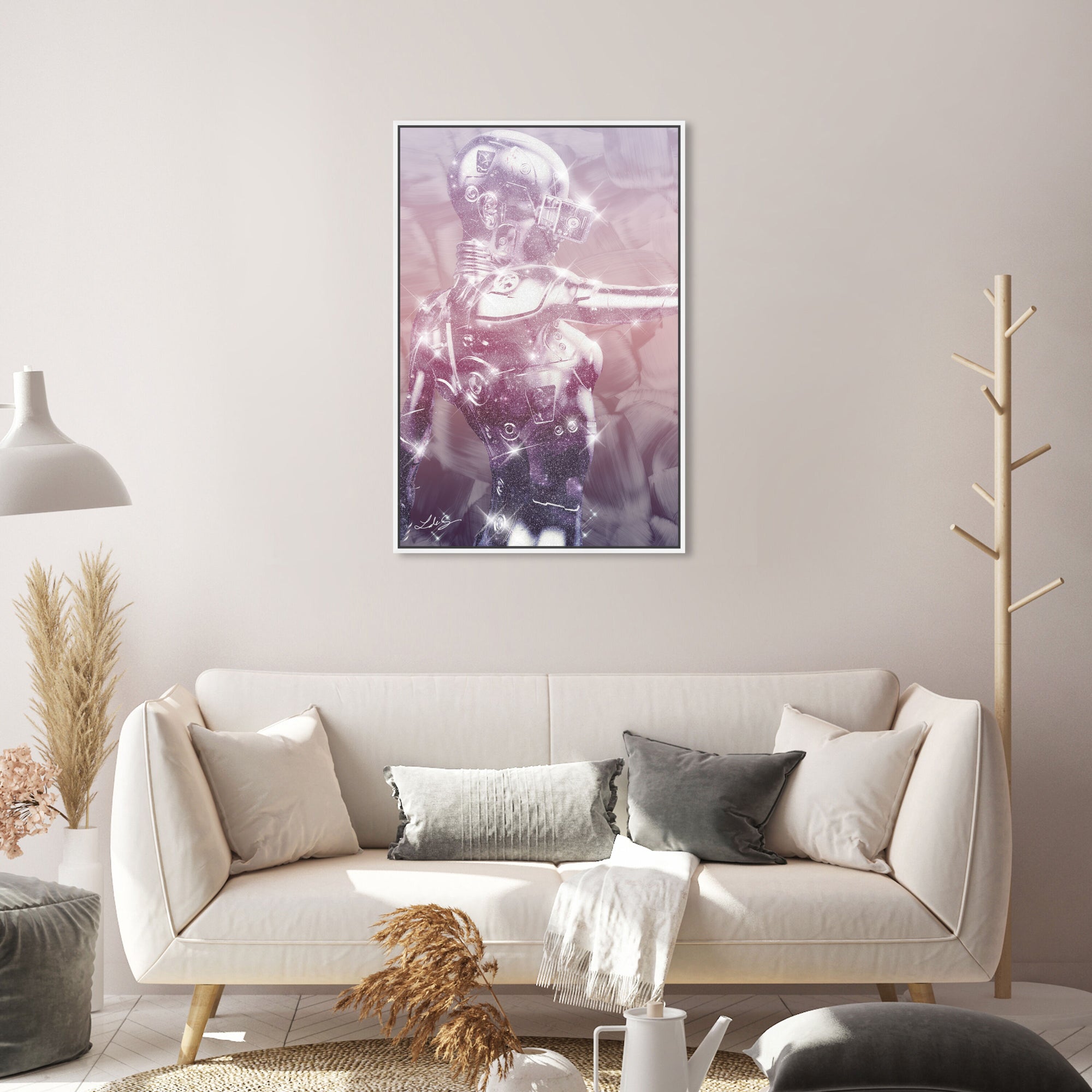 36x54/Framed Canvas/WFL