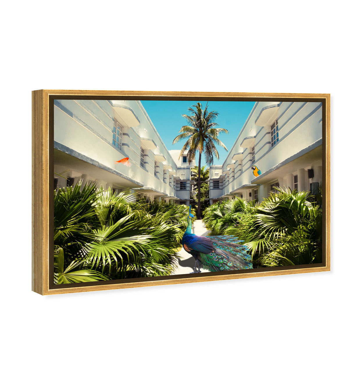 54x36/Framed Canvas/PSGLD