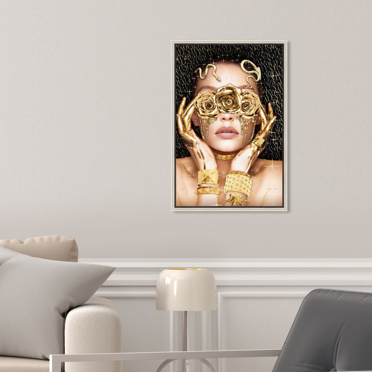 36x54/Framed Canvas/CFL