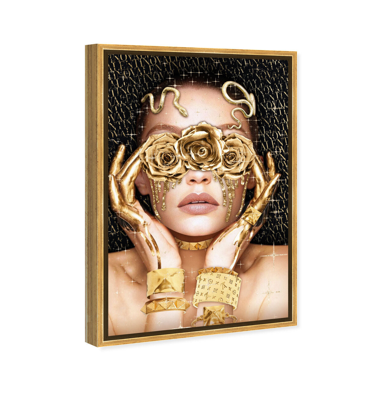 36x54/Framed Canvas/PSGLD