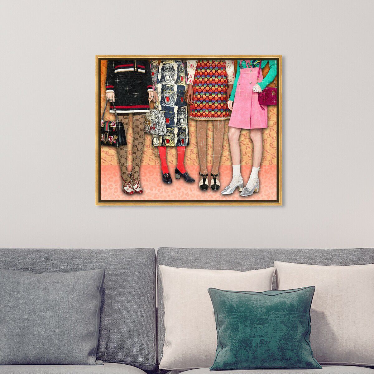45x36/Framed Canvas/PSGLD