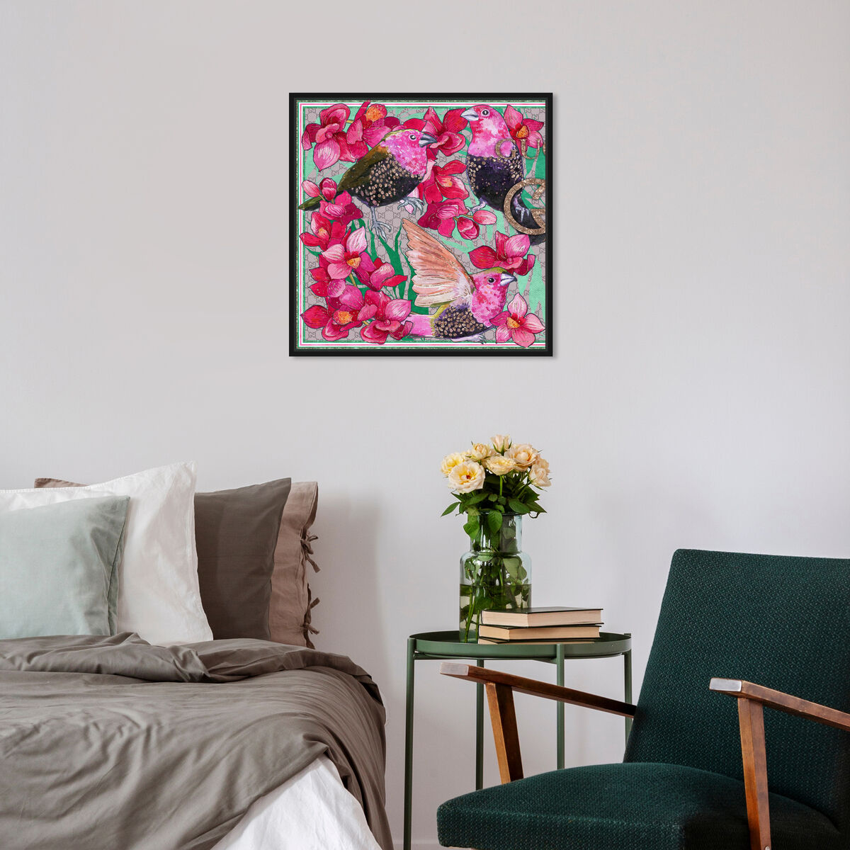 40x40/Framed Canvas/BFL