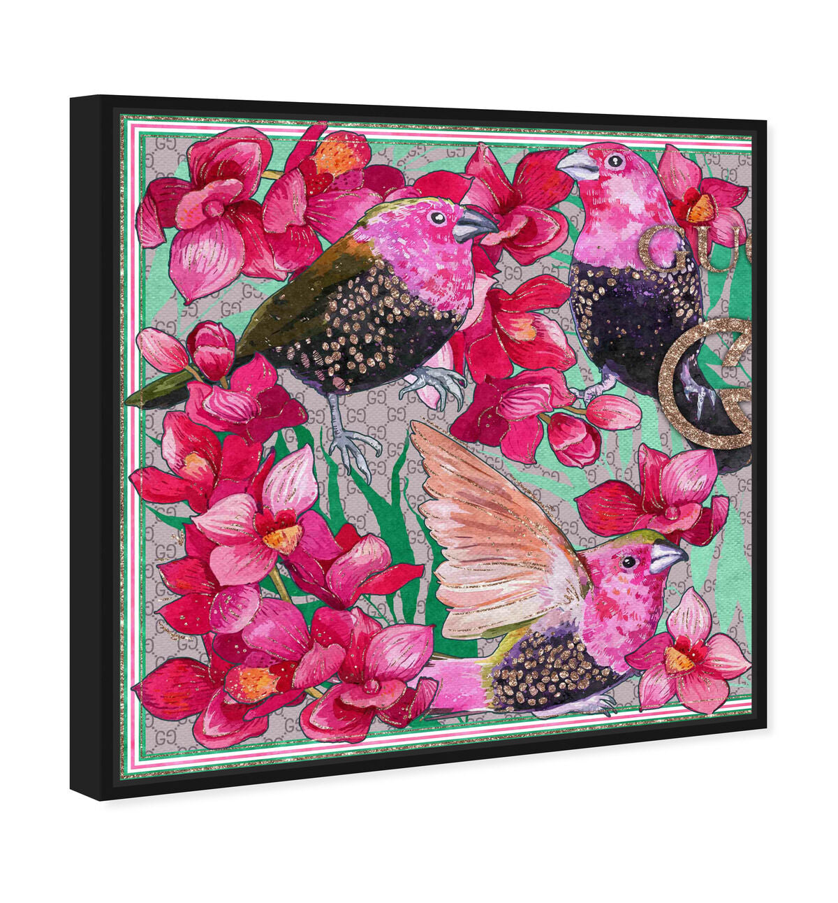 40x40/Framed Canvas/BFL