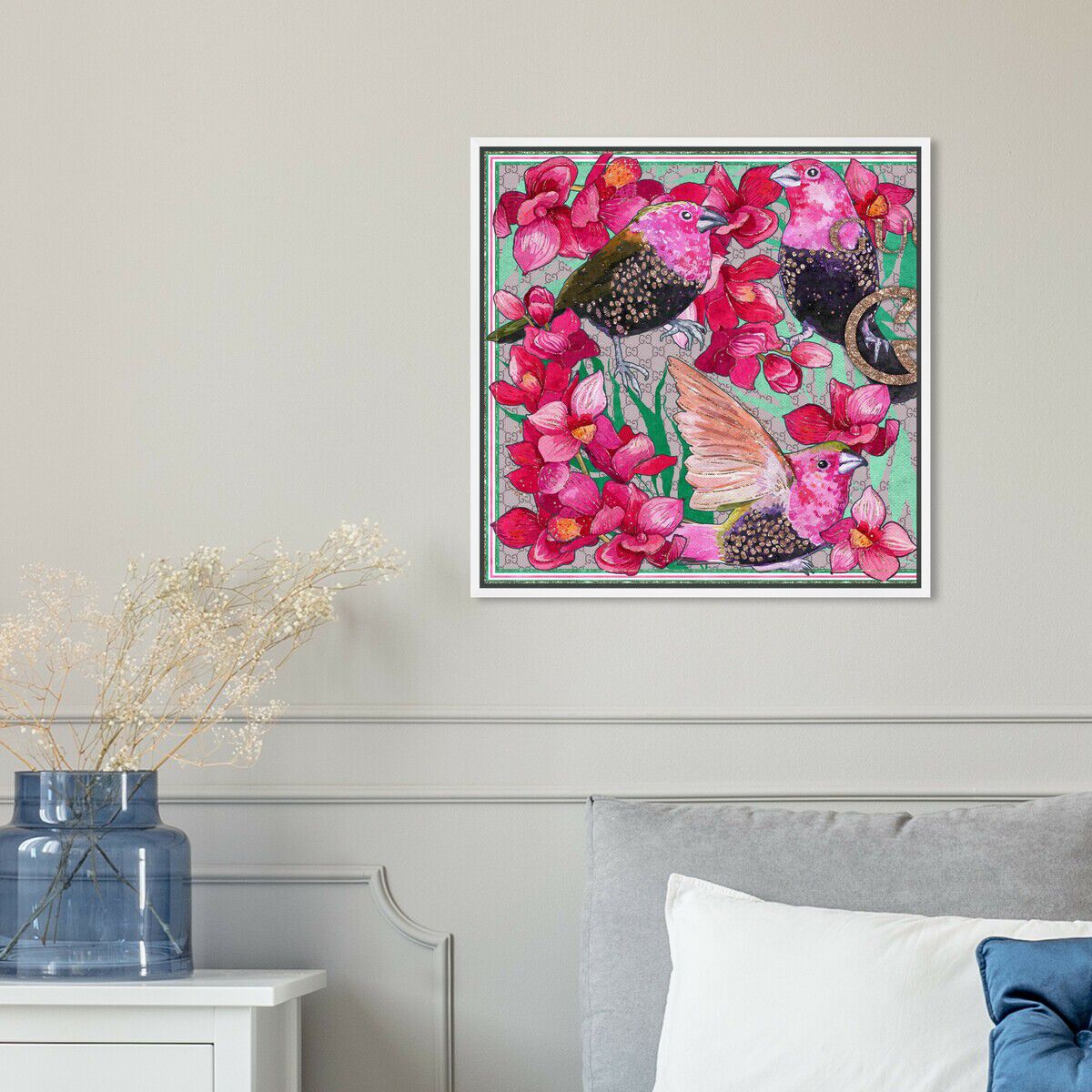 40x40/Framed Canvas/WFL
