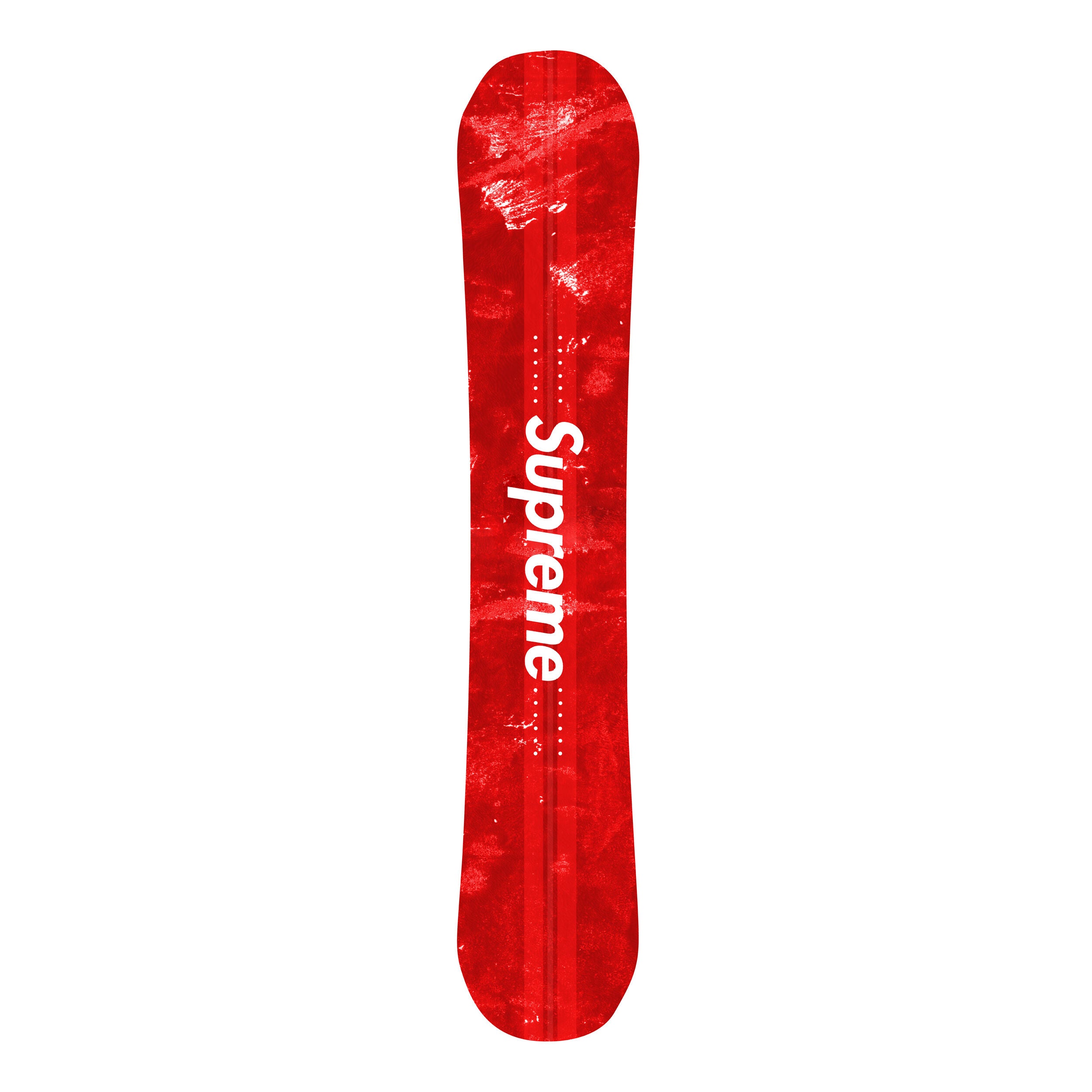Red Urban Snowboard | Wall Art by Oliver Gal
