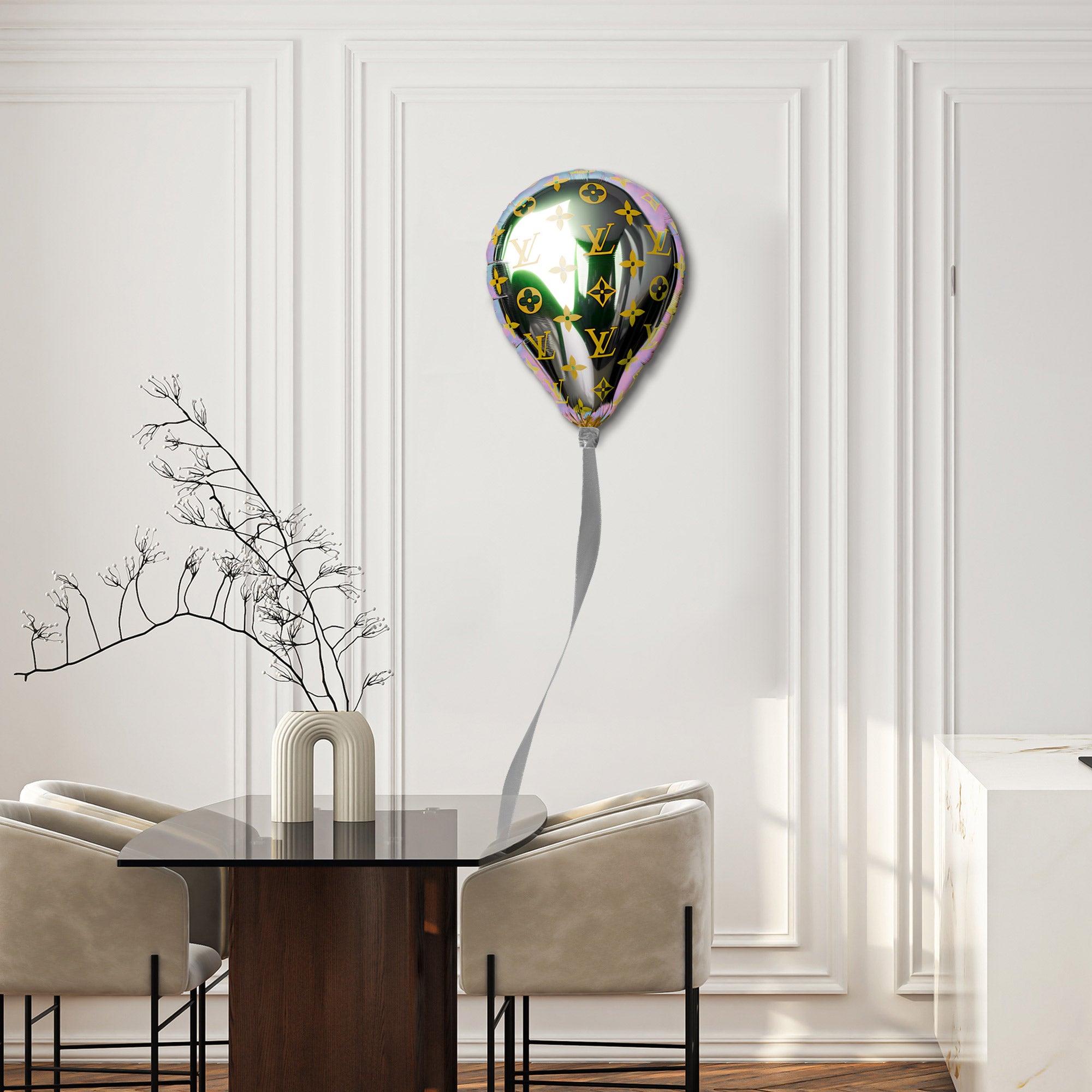 Lustrous Balloon Fantasy | Acrylic Silhouette
