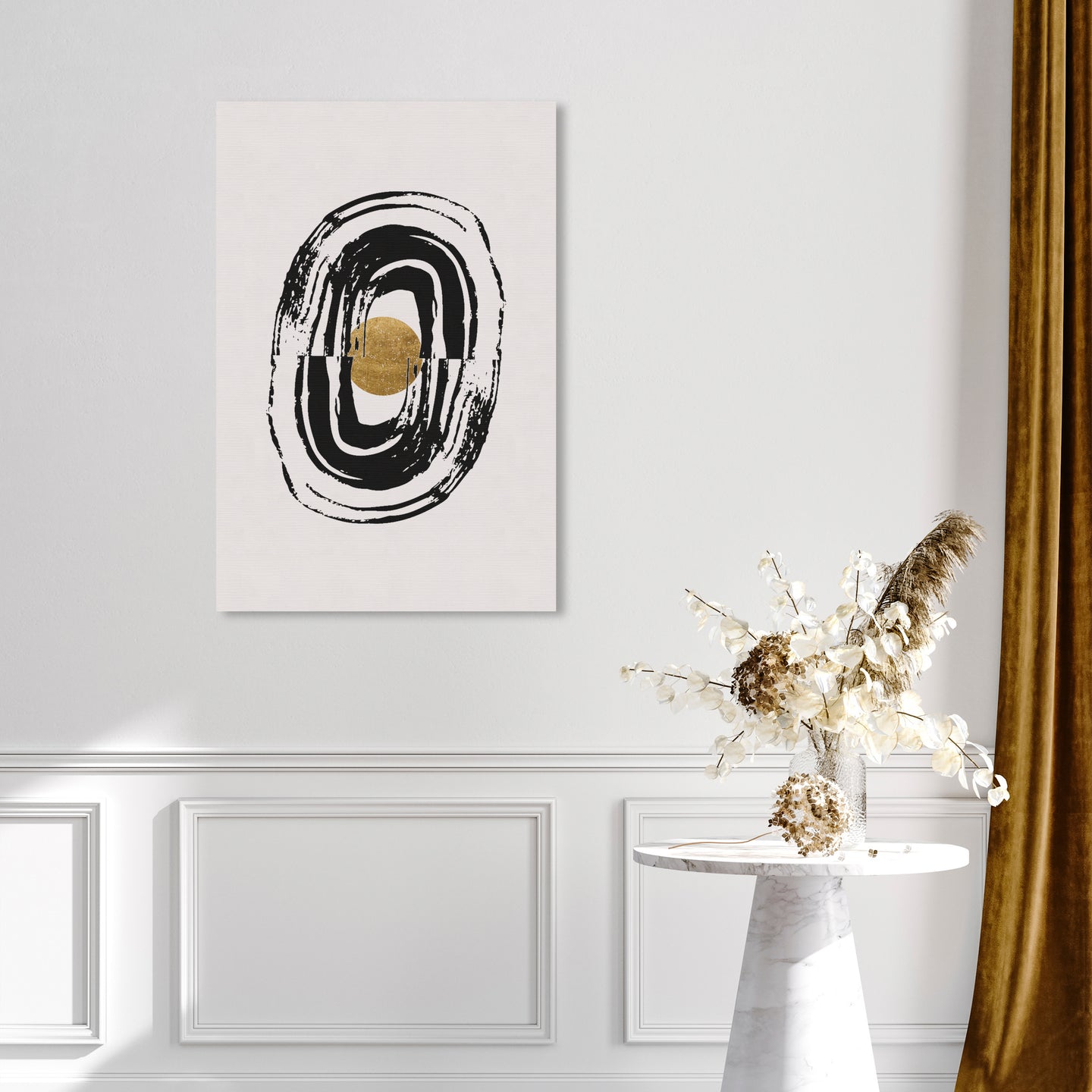 36x54/Museum Grade Canvas/XHD/Gold Leaf