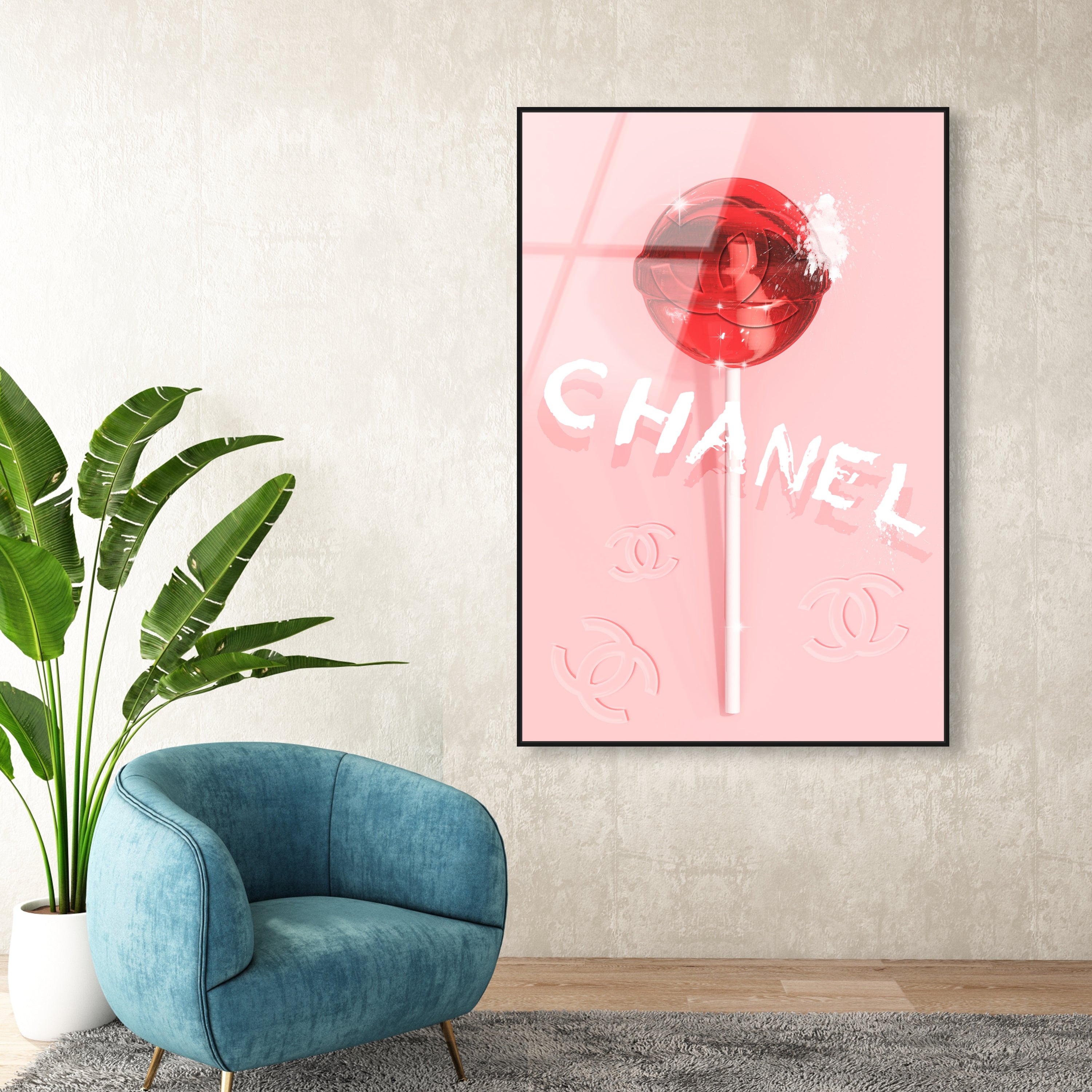 Couture LolliPop 2 | Fashion Wall Art | Oliver Gal