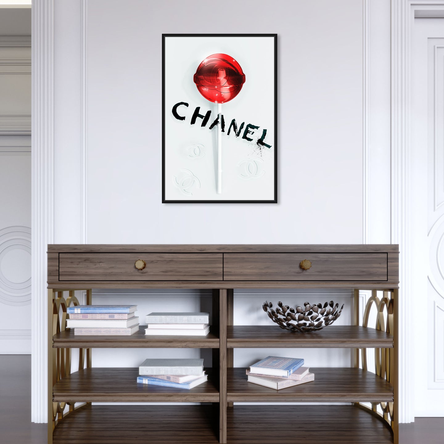 36x54/Framed Canvas/BFL