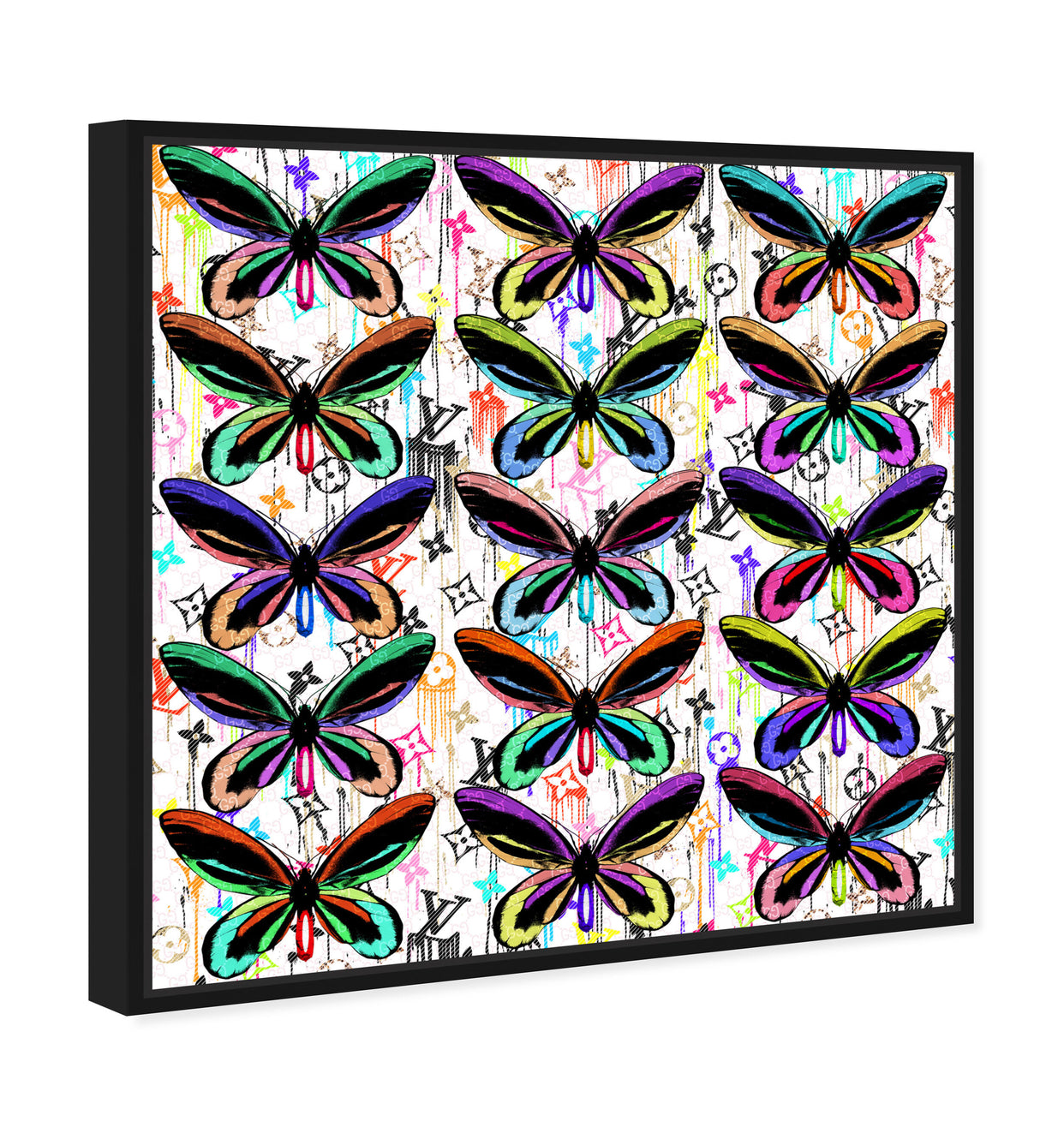 40x40/Framed Canvas/BFL