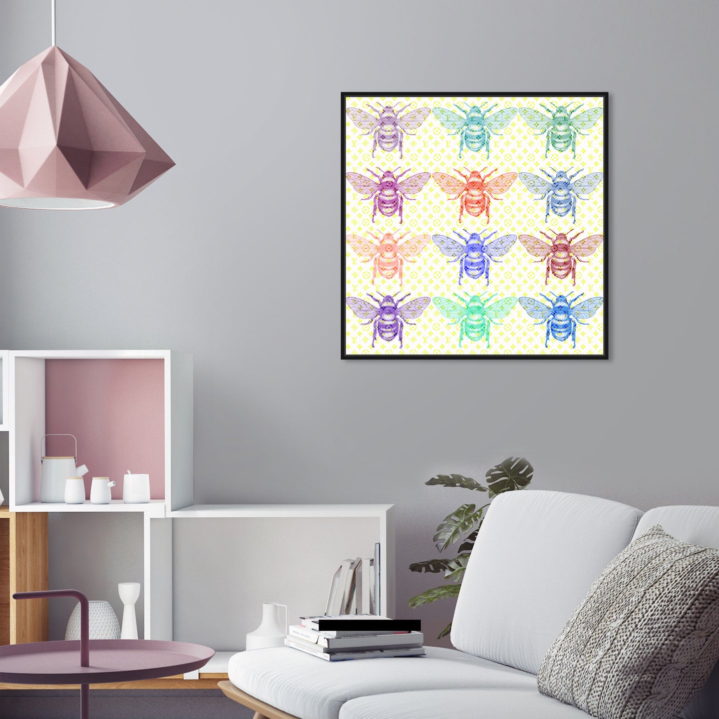 40x40/Framed Canvas/BFL