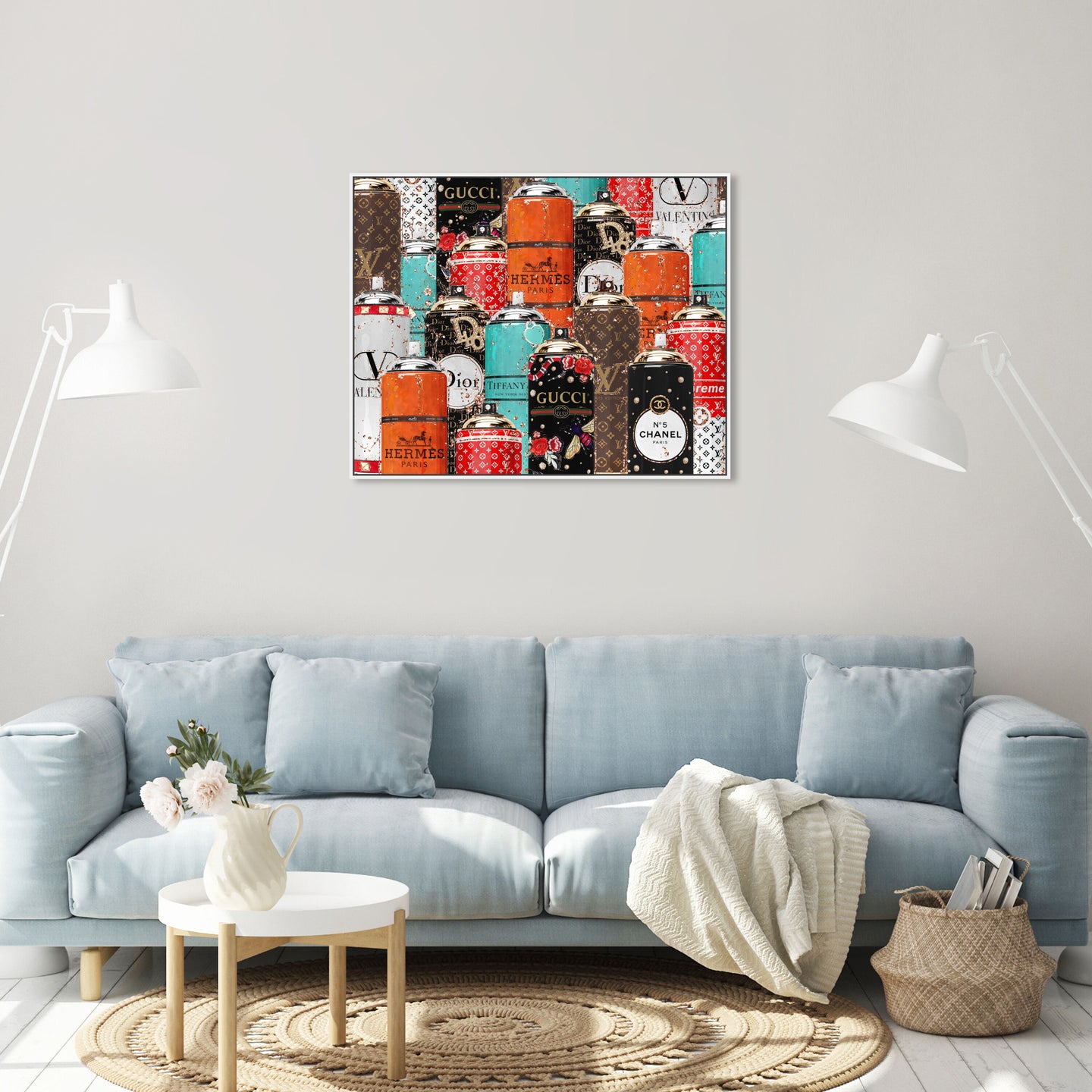 45x36/Framed Canvas/WFL