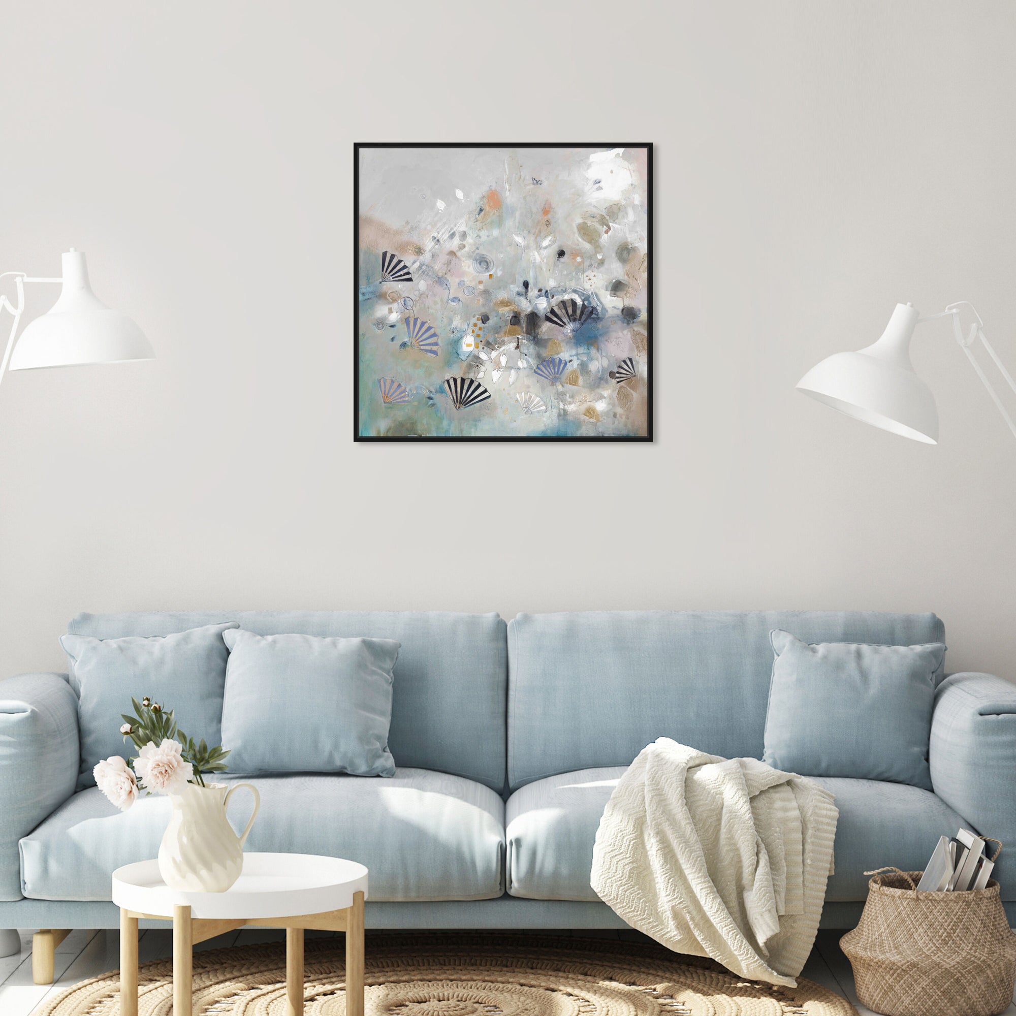 40x40/Framed Canvas/BFL