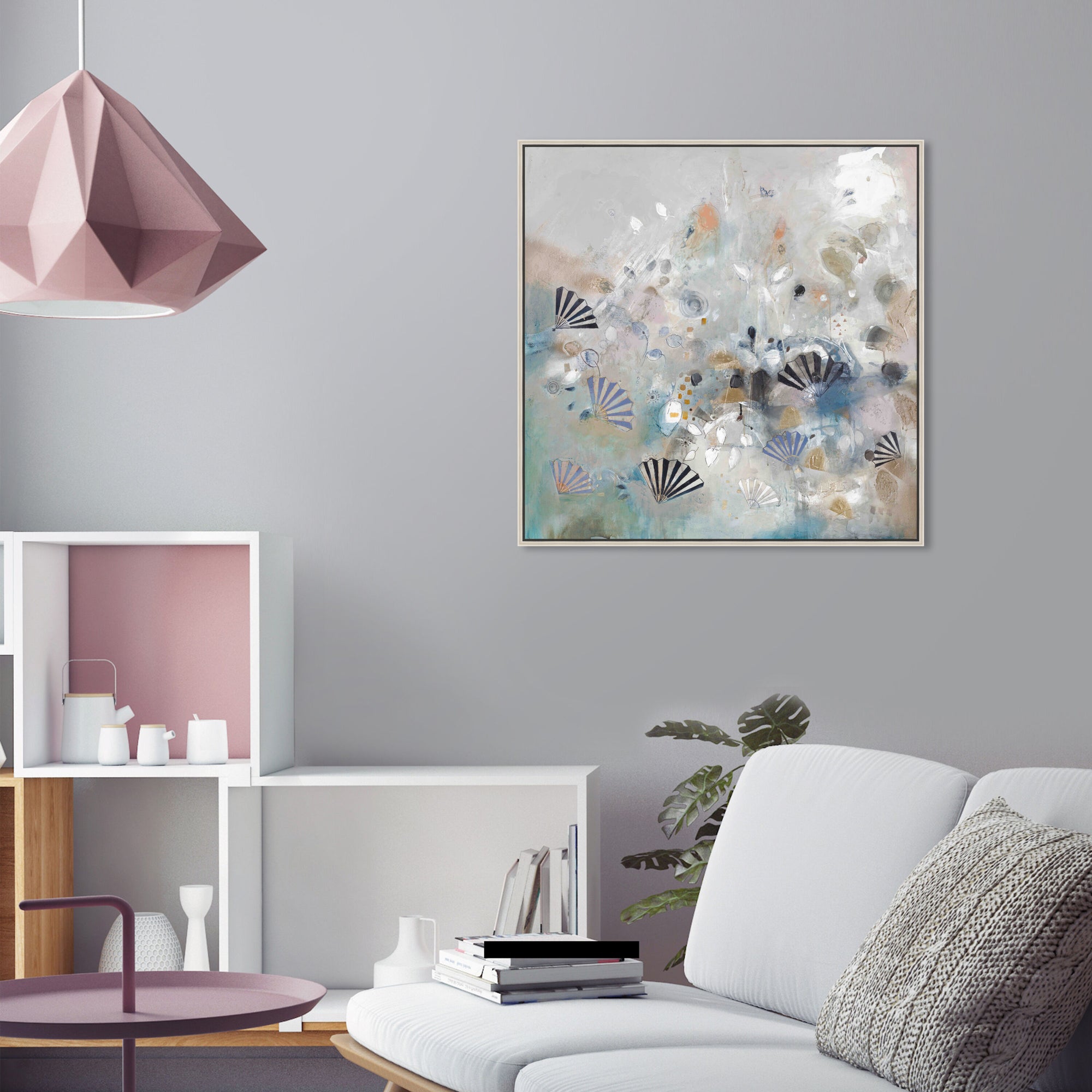 40x40/Framed Canvas/CFL