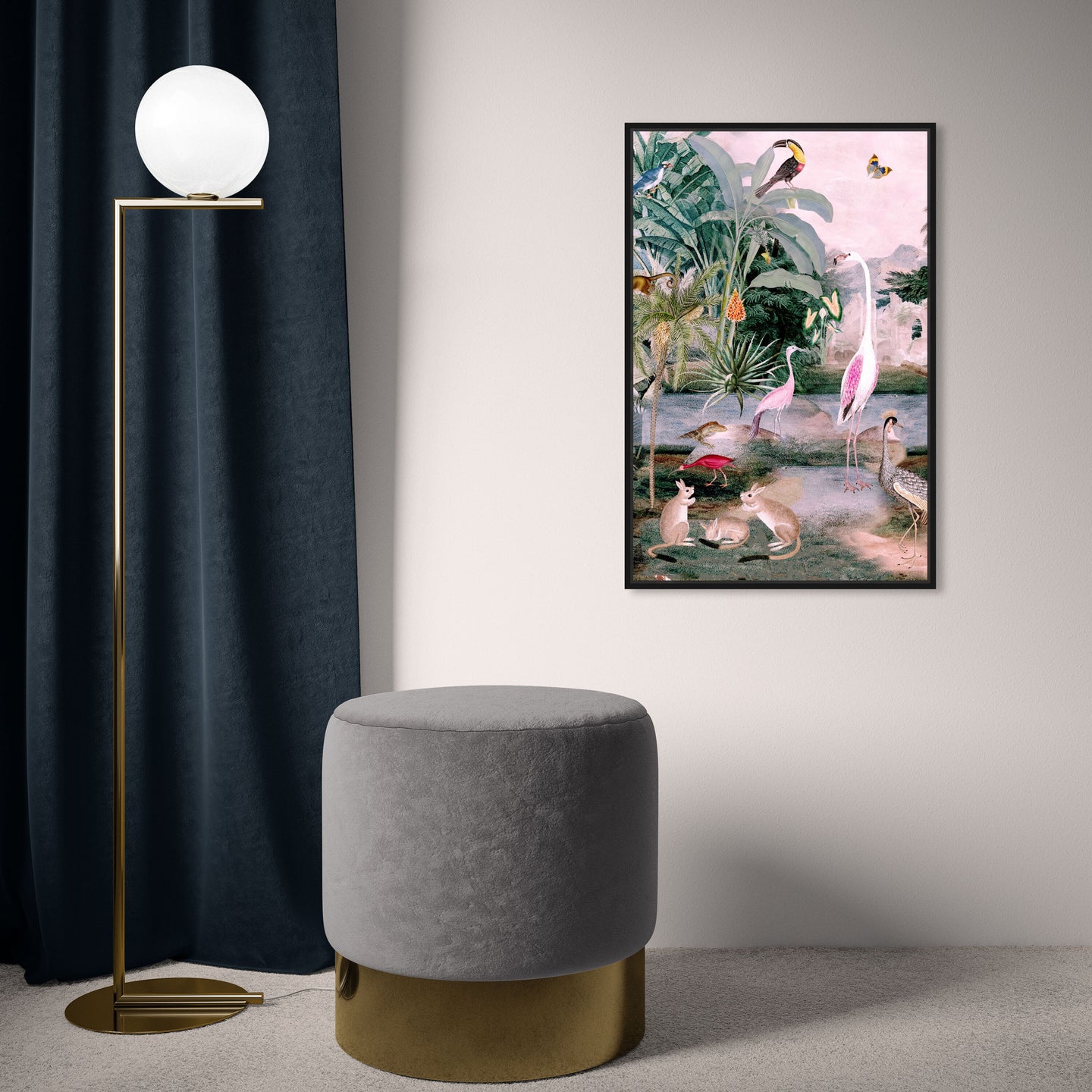 36x54/Framed Canvas/BFL