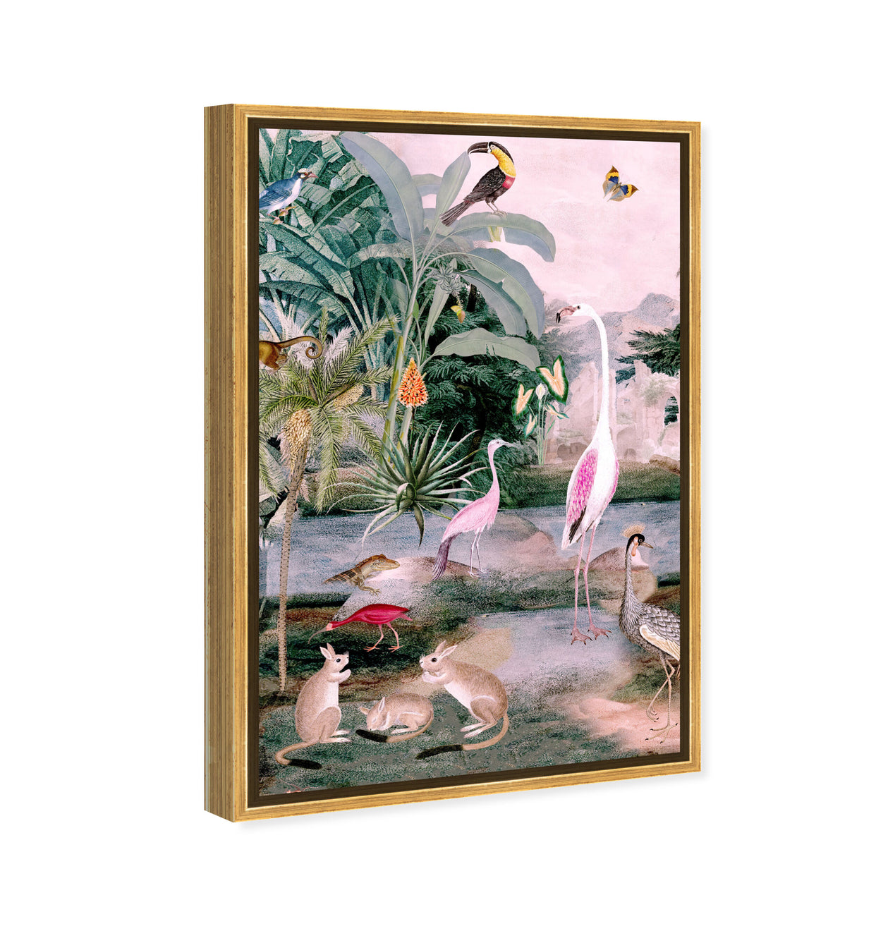 36x54/Framed Canvas/PSGLD