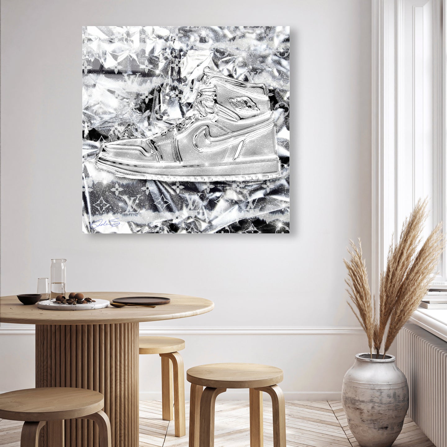 40x40/Acrylic/Unframed