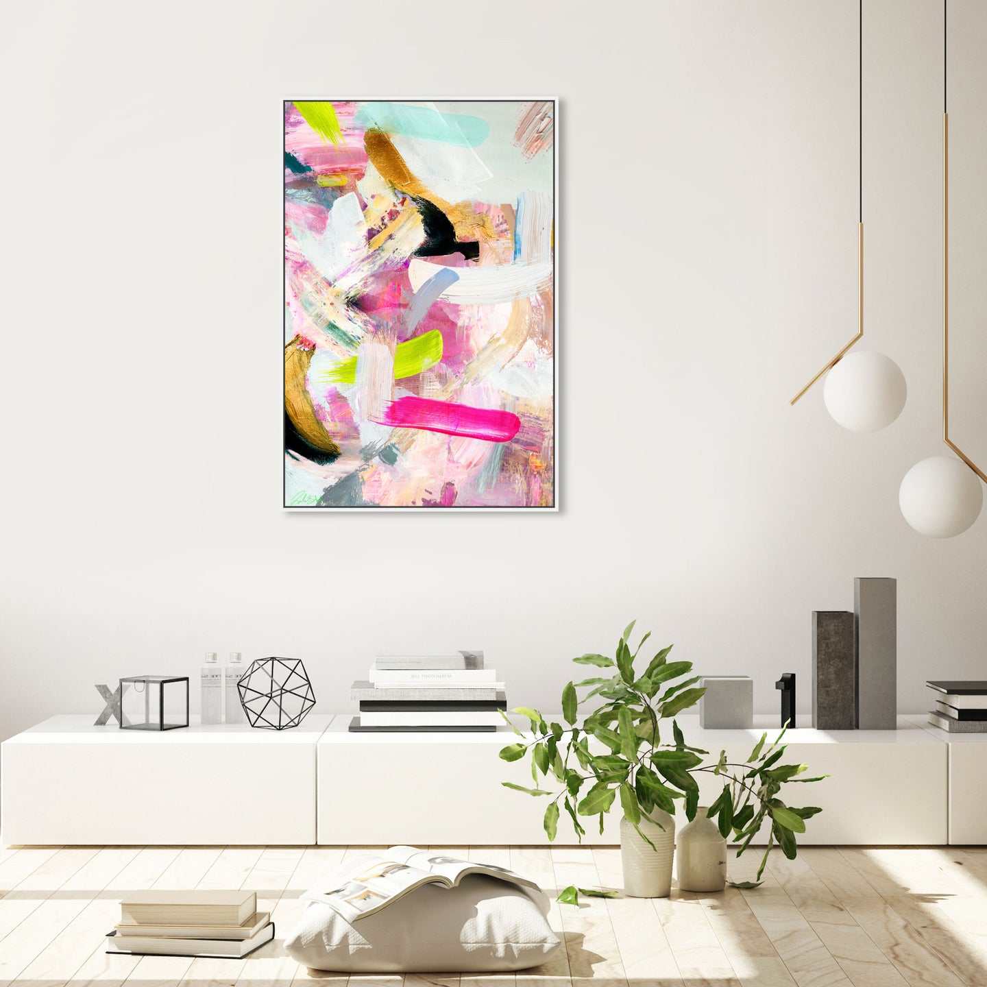 36x54/Framed Canvas/WFL