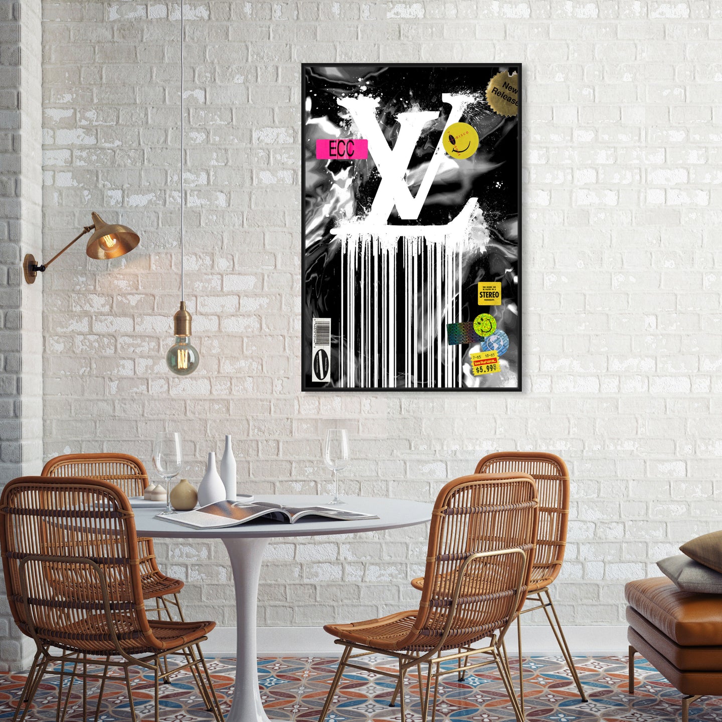 36x54/Framed Canvas/BFL