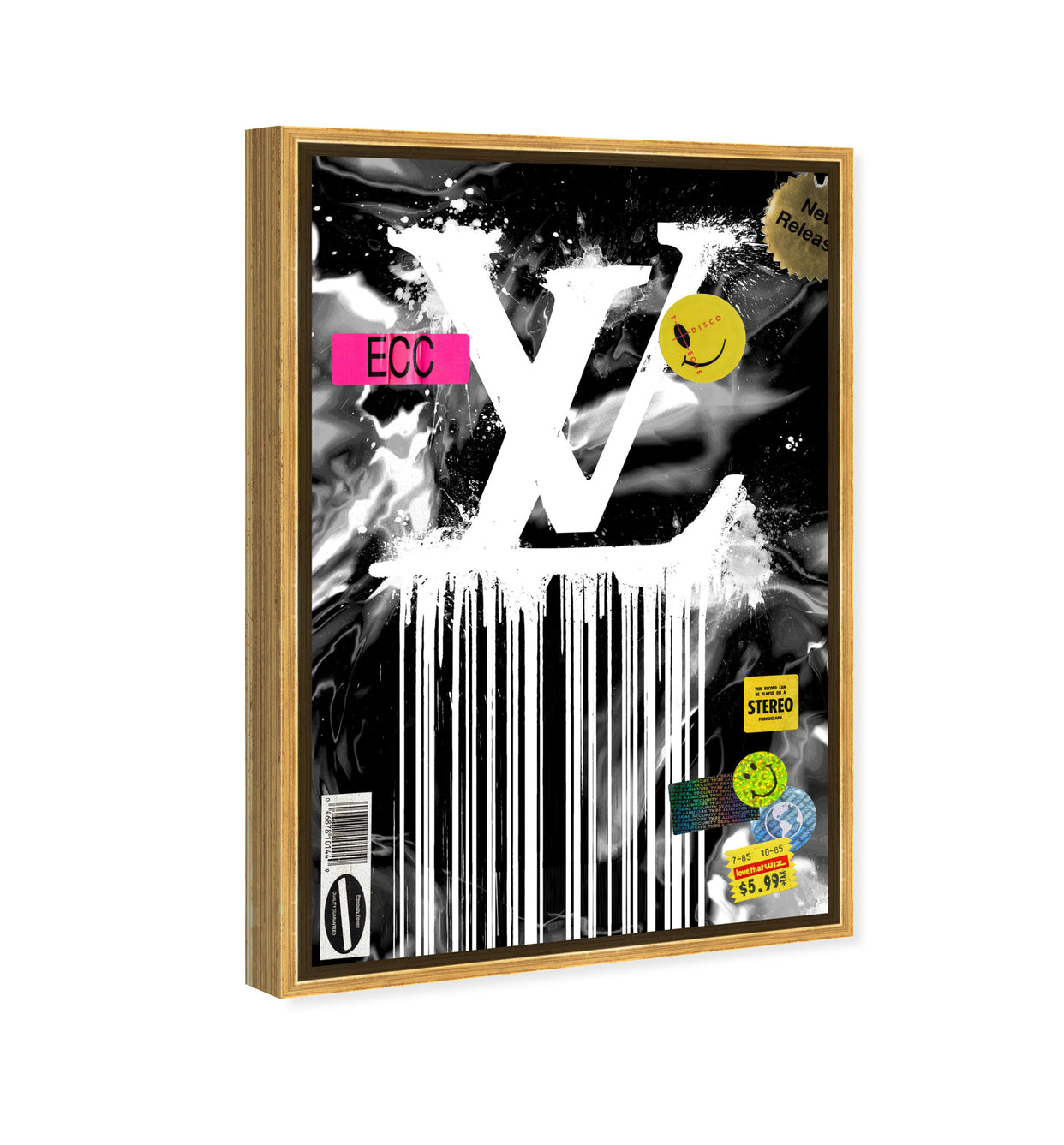 36x54/Framed Canvas/PSGLD