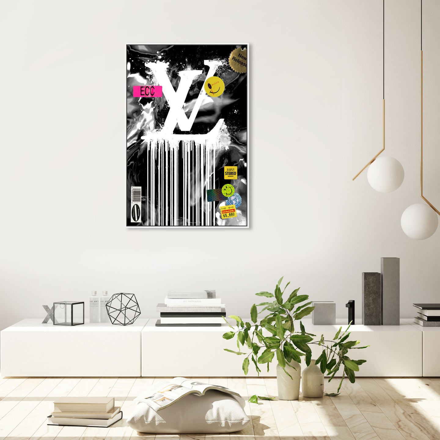 36x54/Framed Canvas/WFL