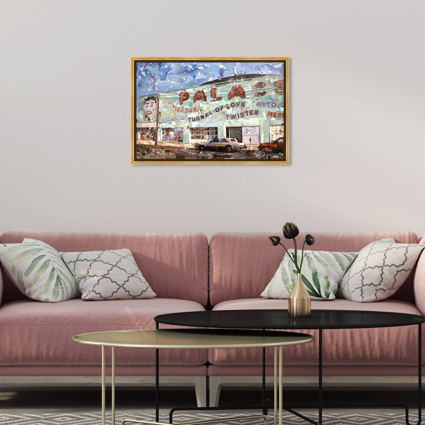 54x36/Framed Canvas/PSGLD