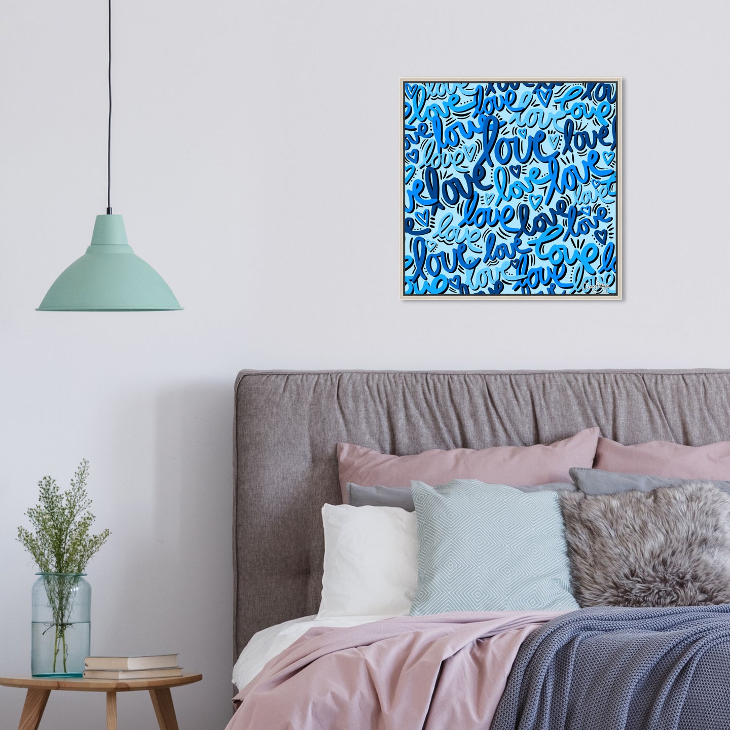 40x40/Framed Canvas/CFL