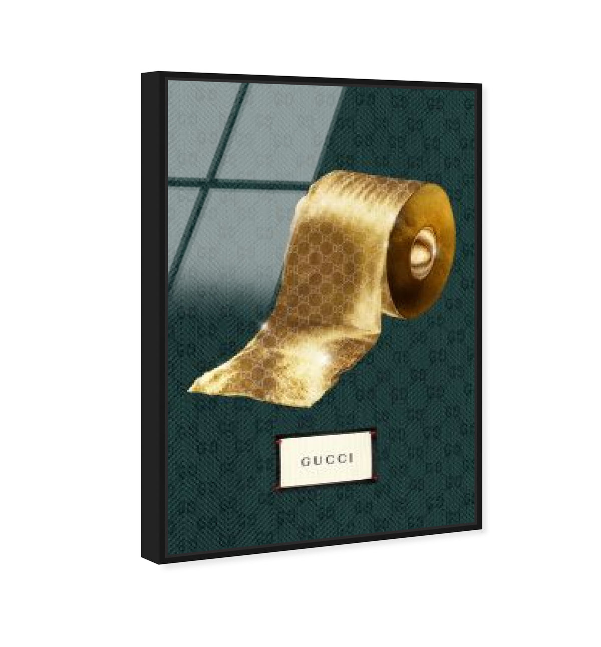 Toilet de Luxe | Fashion and Glam Wall Art by The Oliver Gal