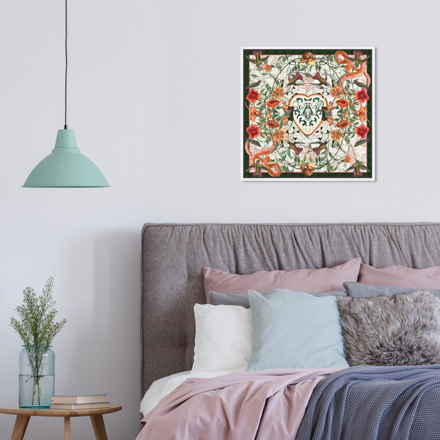 40x40/Framed Canvas/WFL