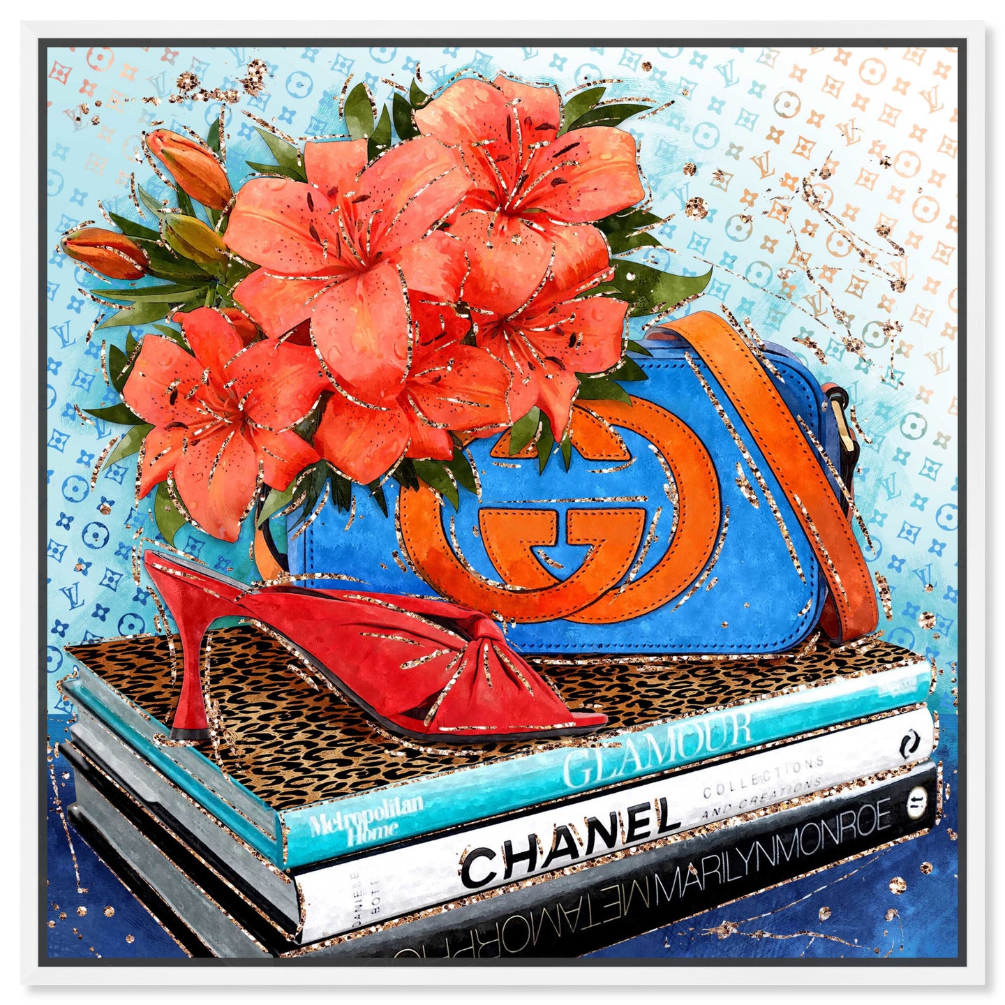 40x40/Framed Canvas/WFL