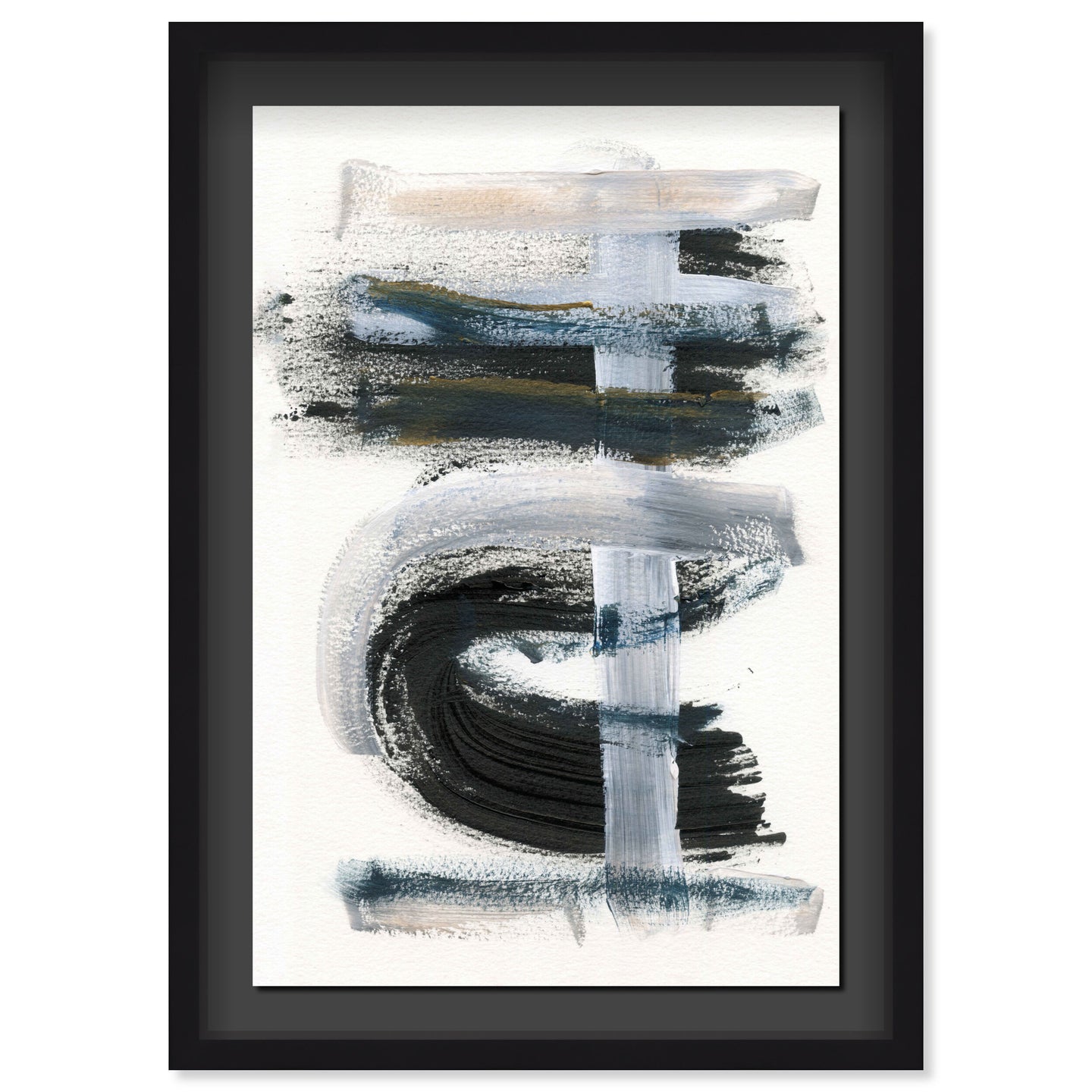 Around - Displayed in a shadowbox