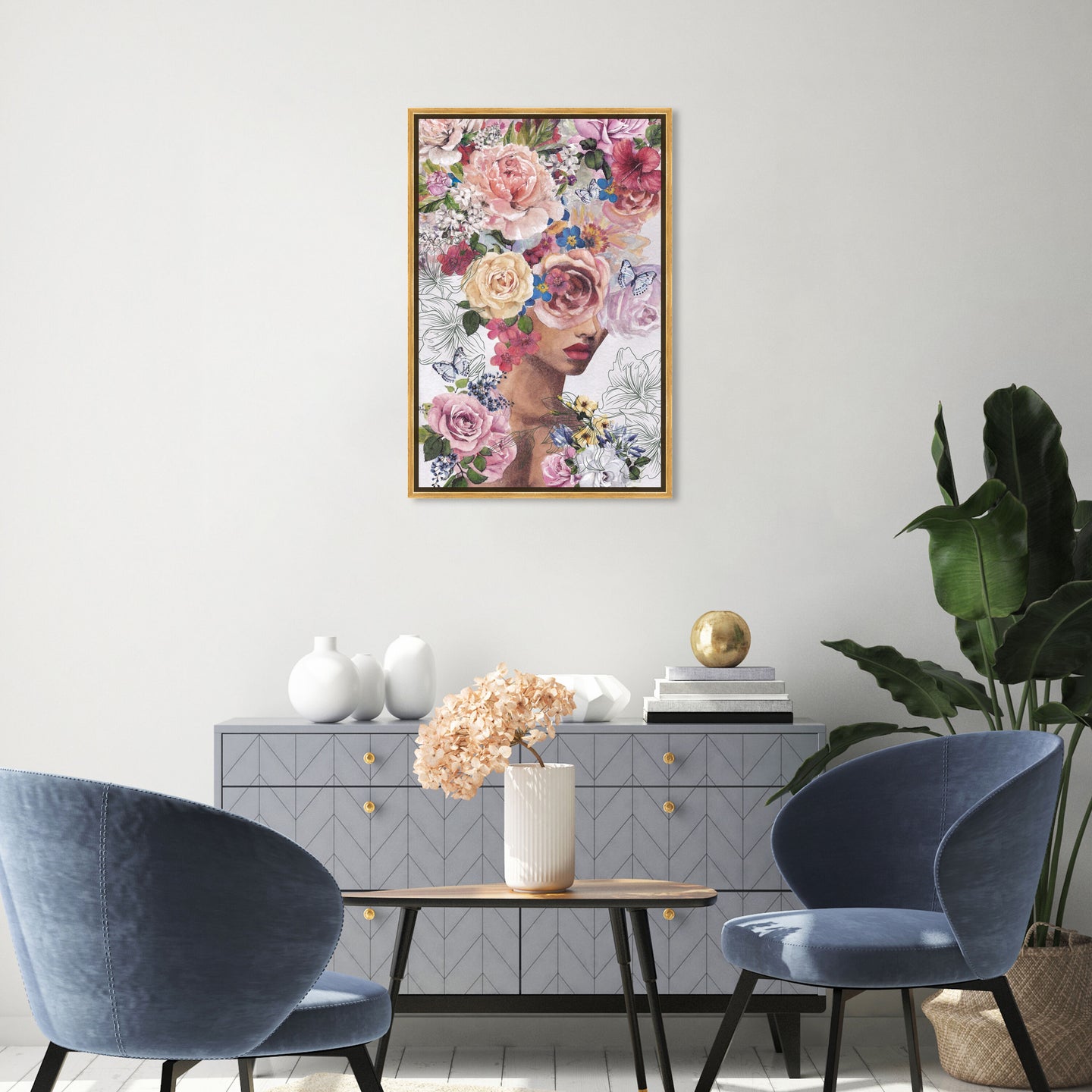 36x54/Framed Canvas/PSGLD