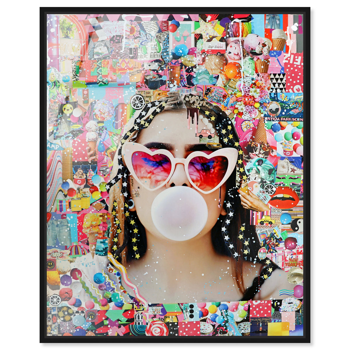 katy Hirshfeld - bubble gum | Wall Art by The Oliver Gal