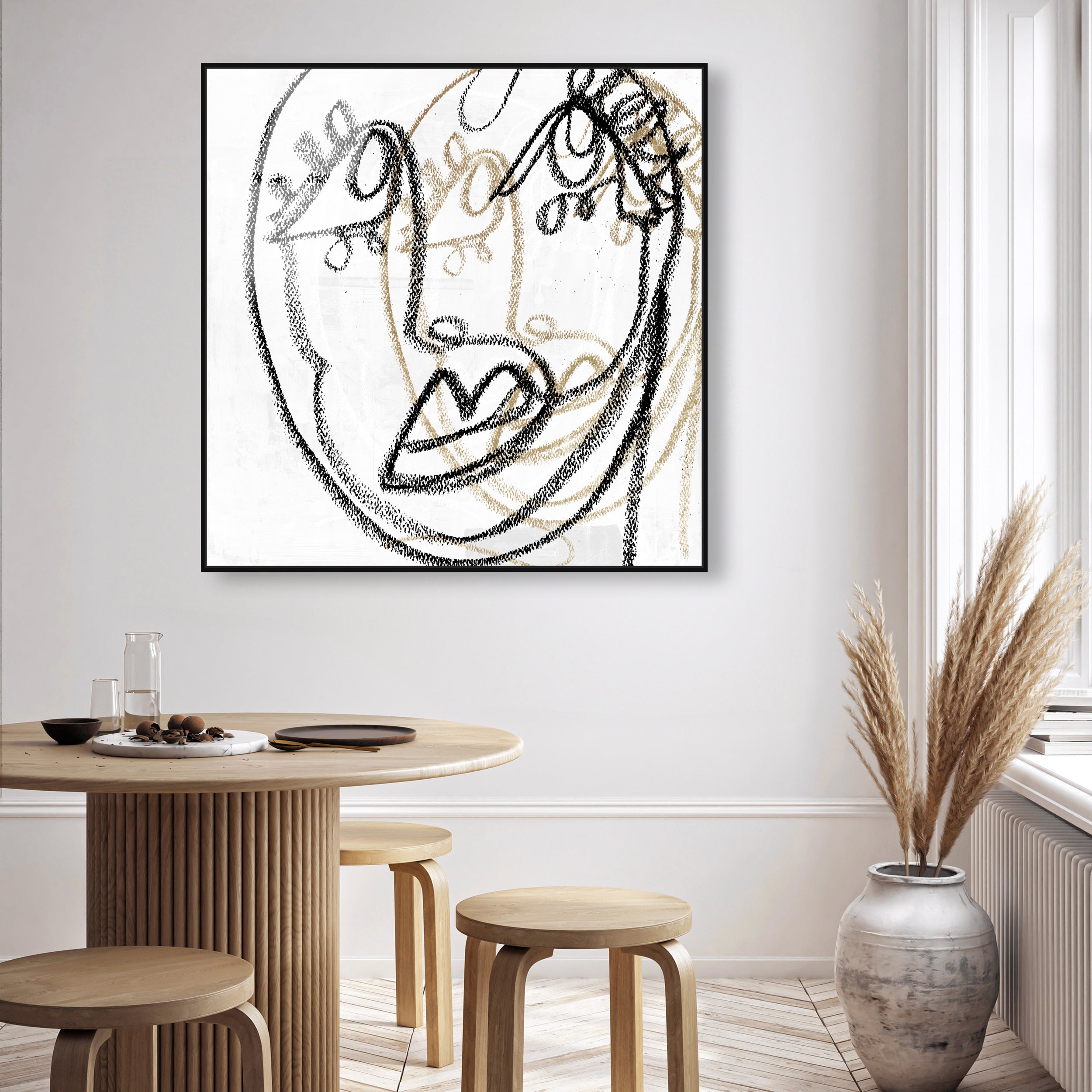 Luxury Black and Gold Abstract Wall Art | Oliver Gal