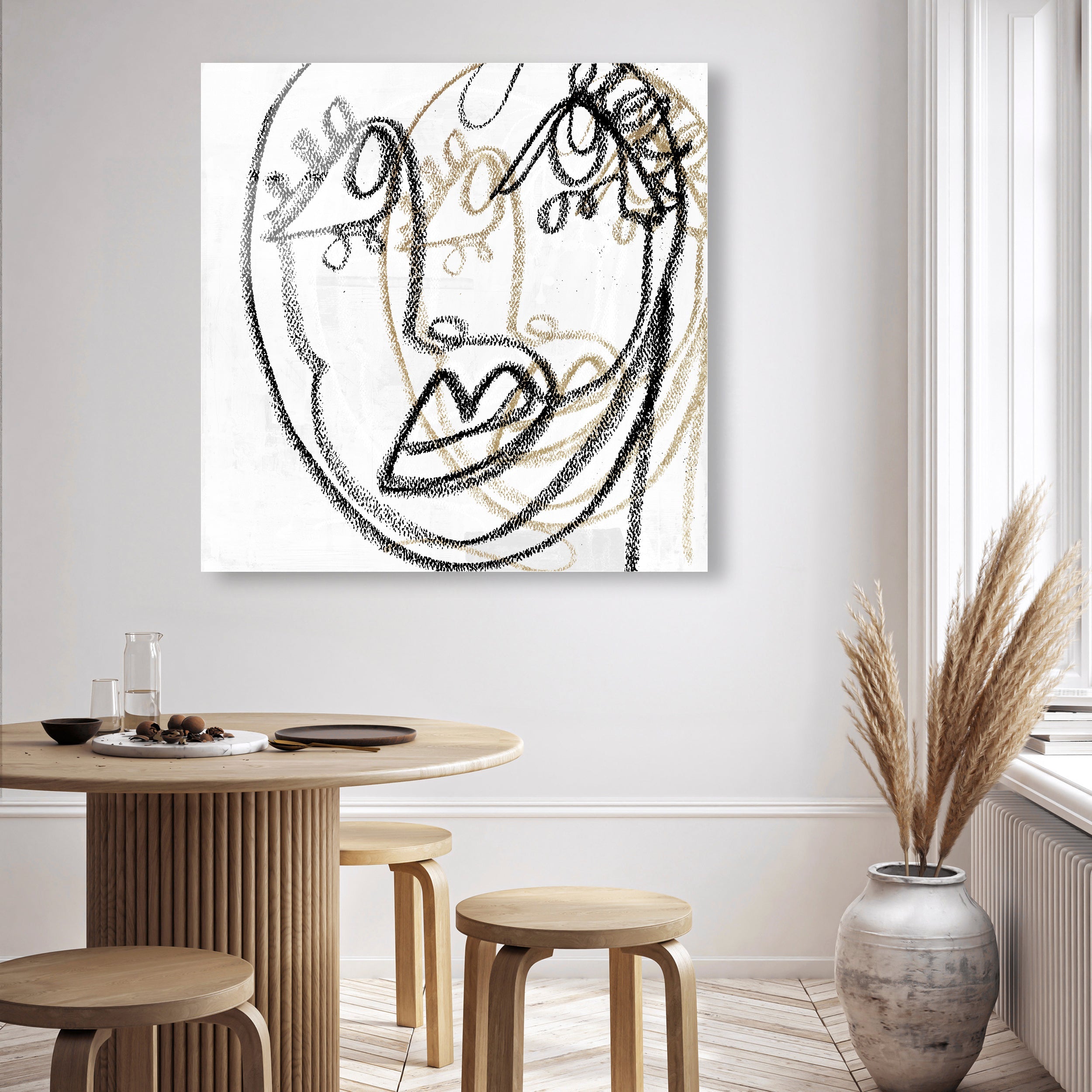 Luxury Black and Gold Abstract Wall Art | Oliver Gal