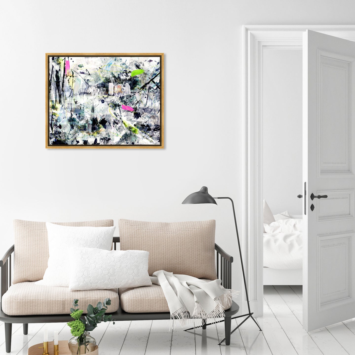 45x36/Framed Canvas/PSGLD