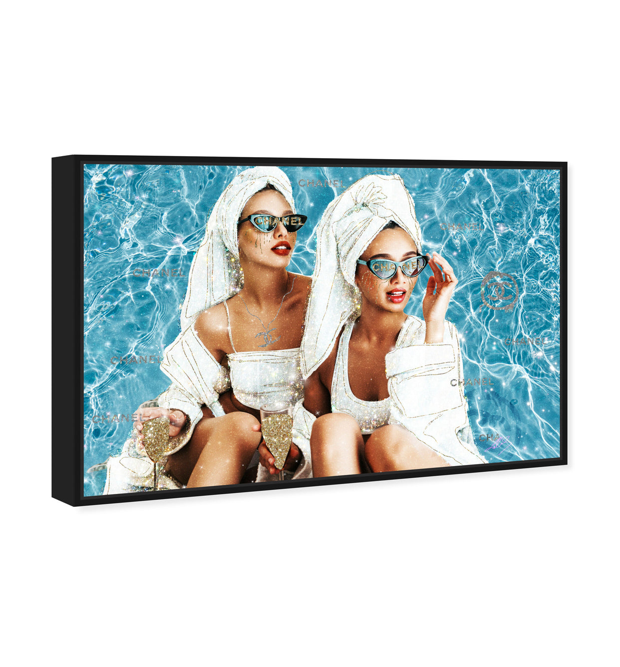 54x36/Framed Canvas/BFL