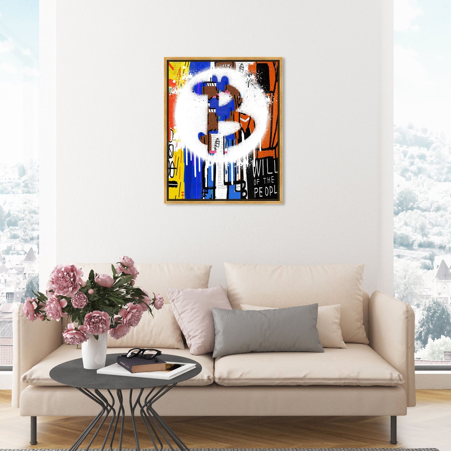 36x45/Framed Canvas/PSGLD