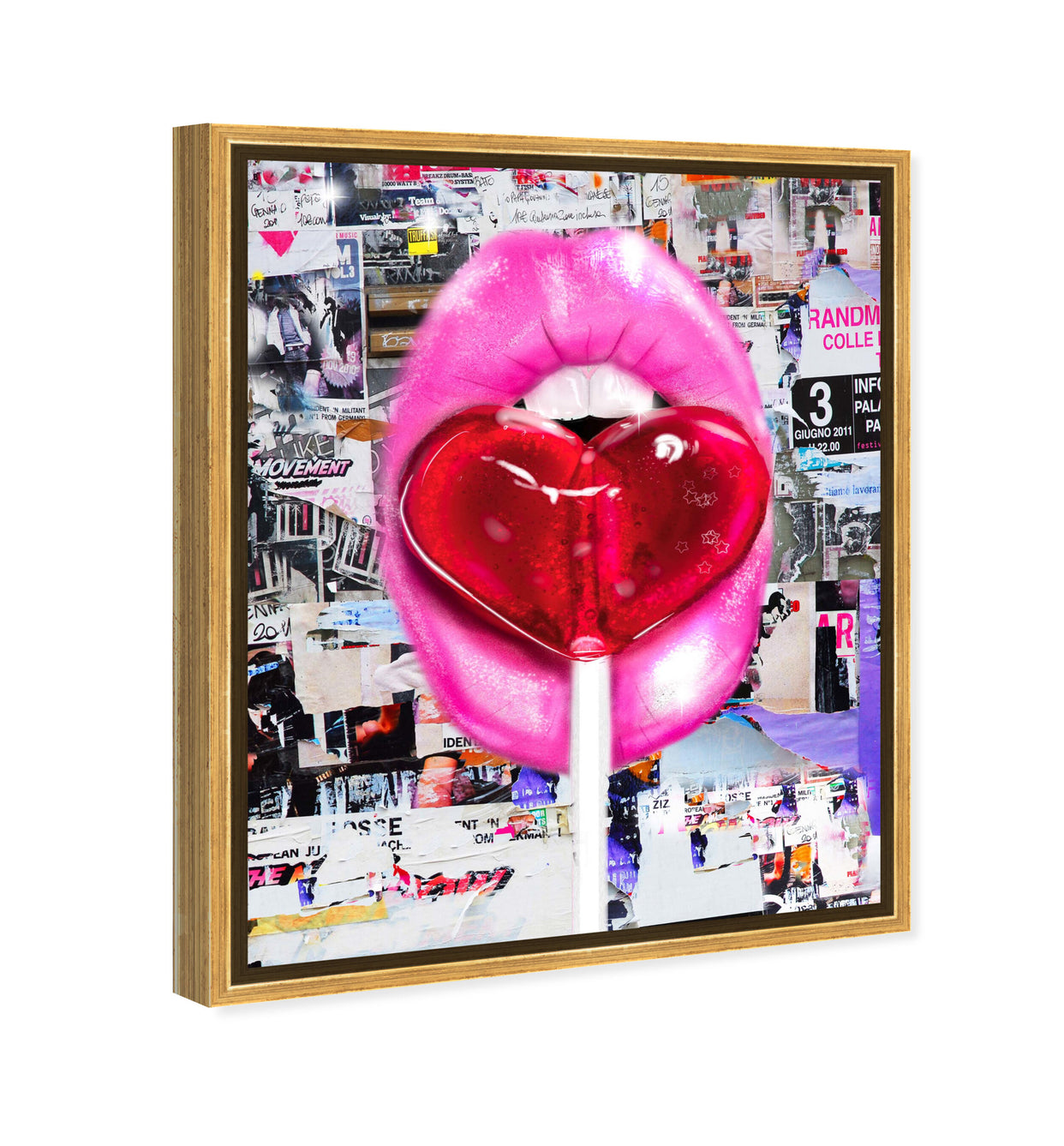 36x45/Framed Canvas/PSGLD