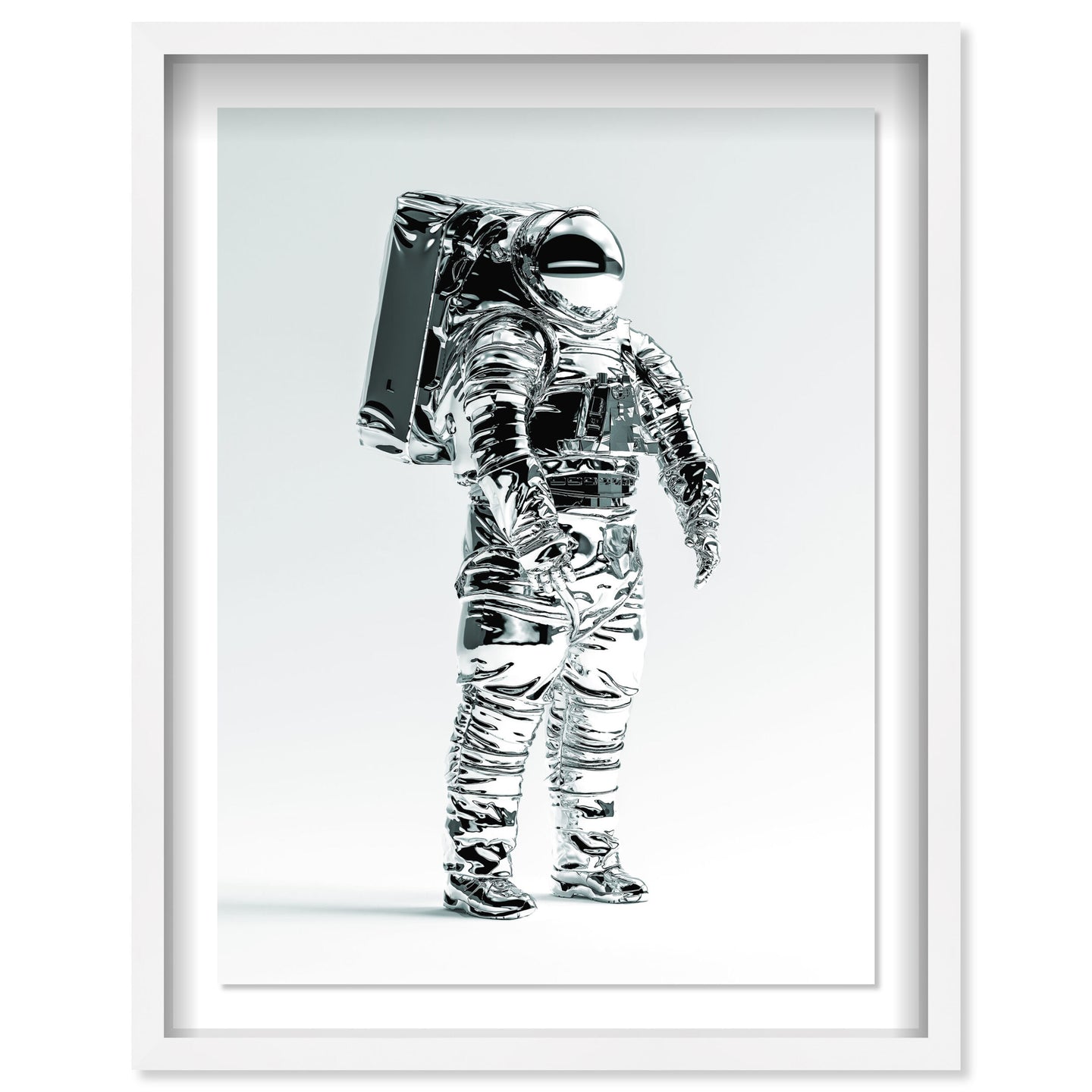 Astroman I - Displayed in a shadowbox