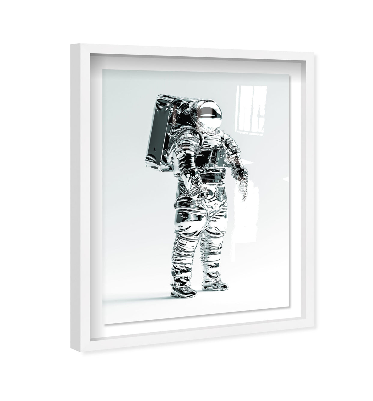 Astroman I - Displayed in a shadowbox