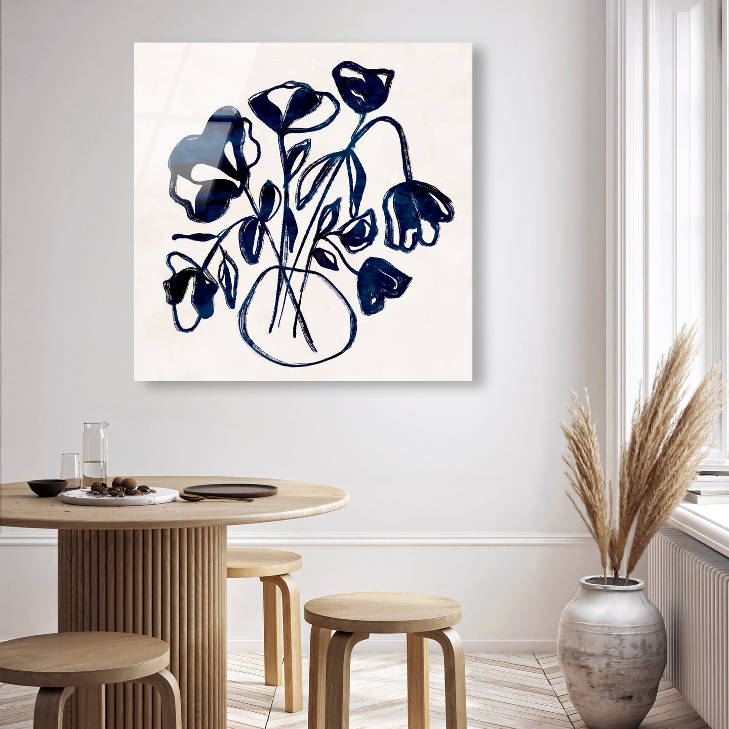 40x40/Acrylic/Unframed