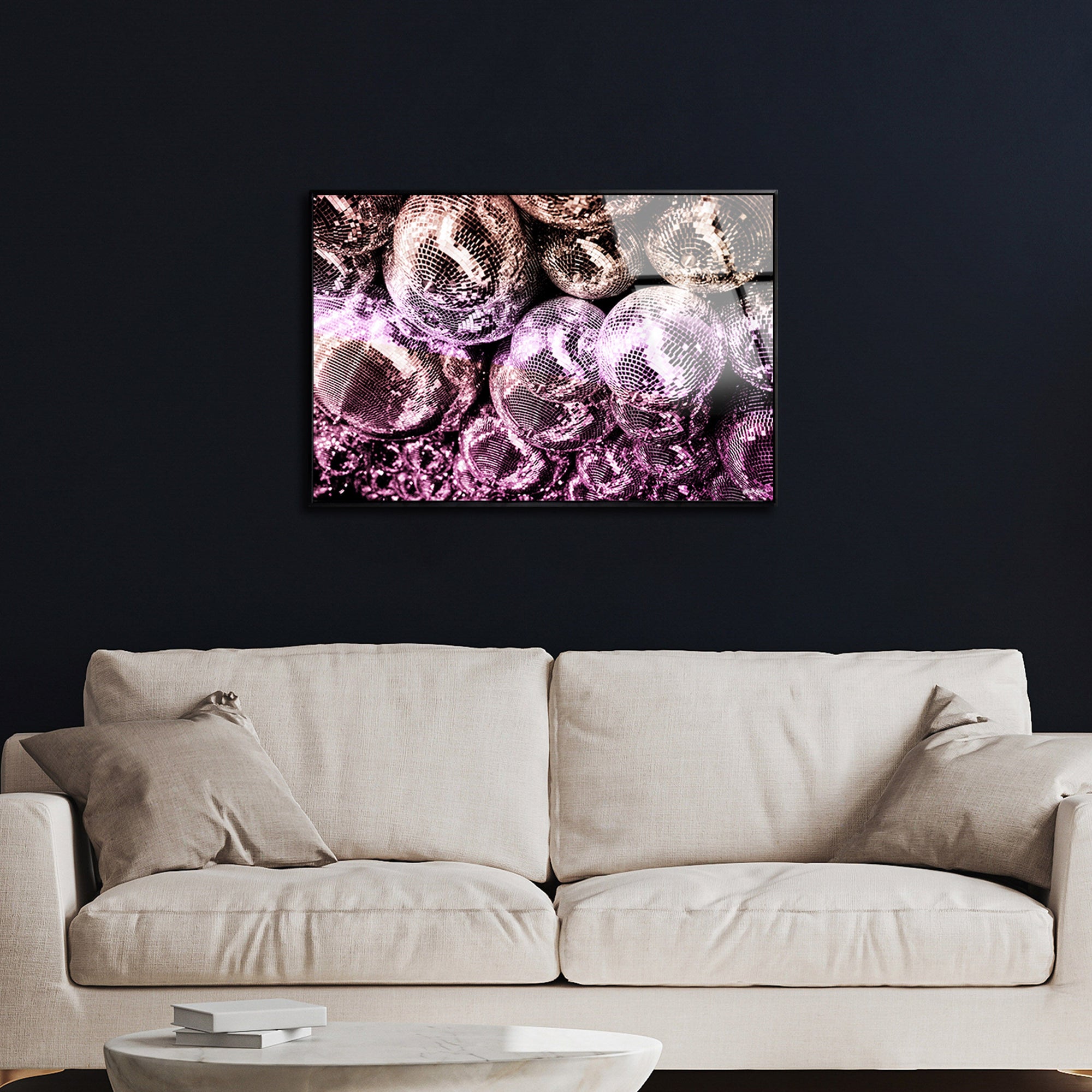 Disco Ball Peri - Framed Acrylic Art