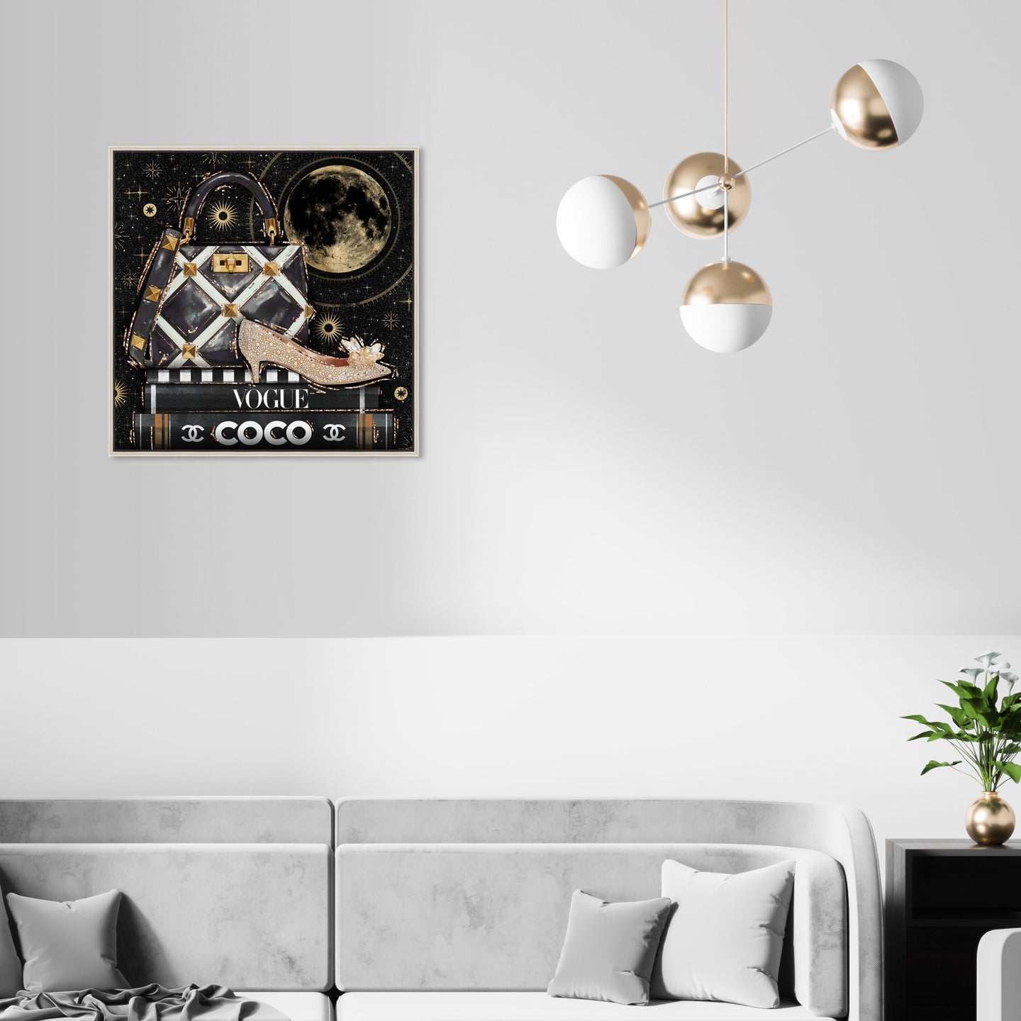 40x40/Framed Canvas/CFL