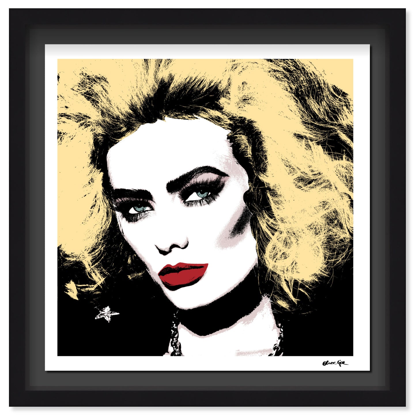 Discodiva 54 - Displayed in a shadowbox
