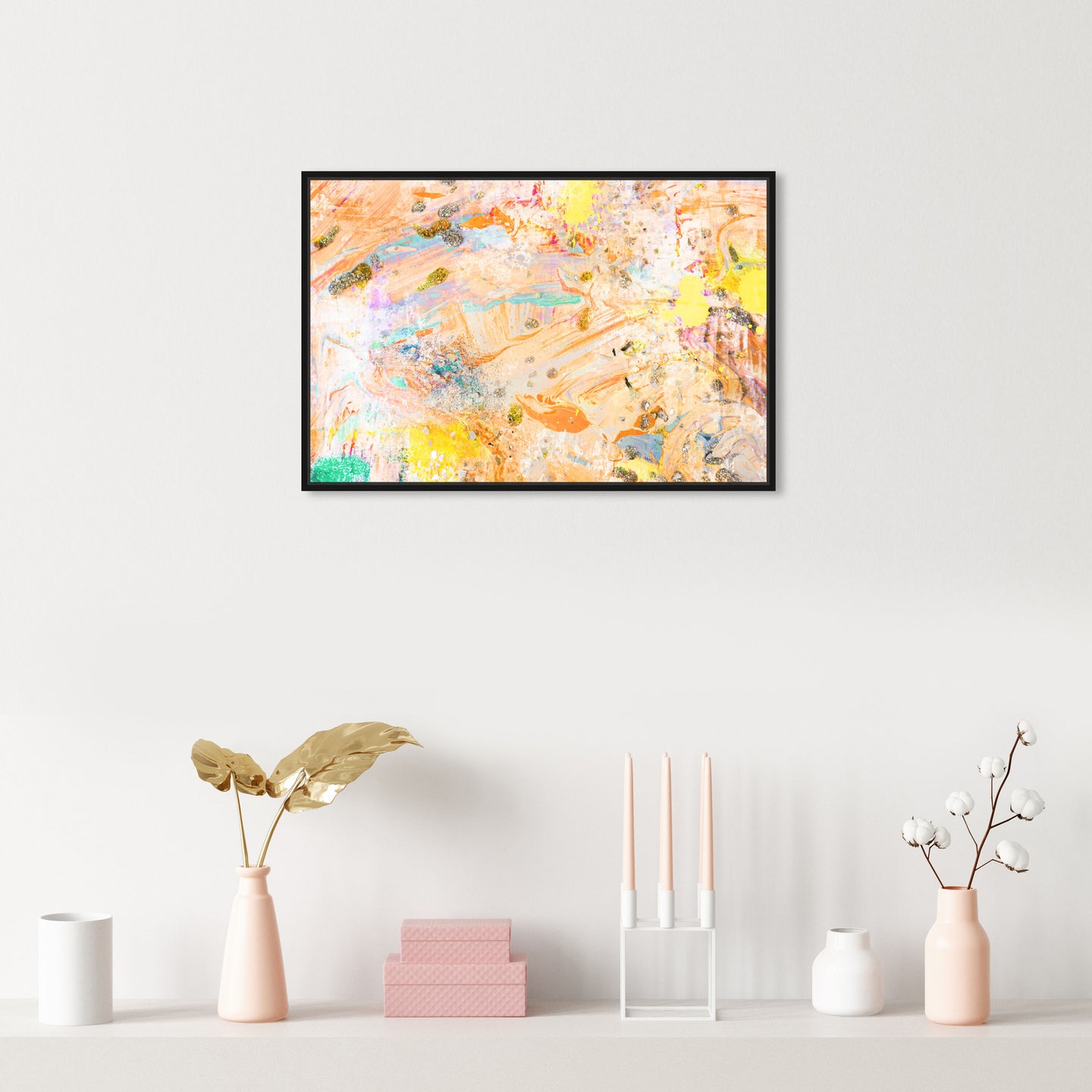 54x36/Framed Canvas/BFL