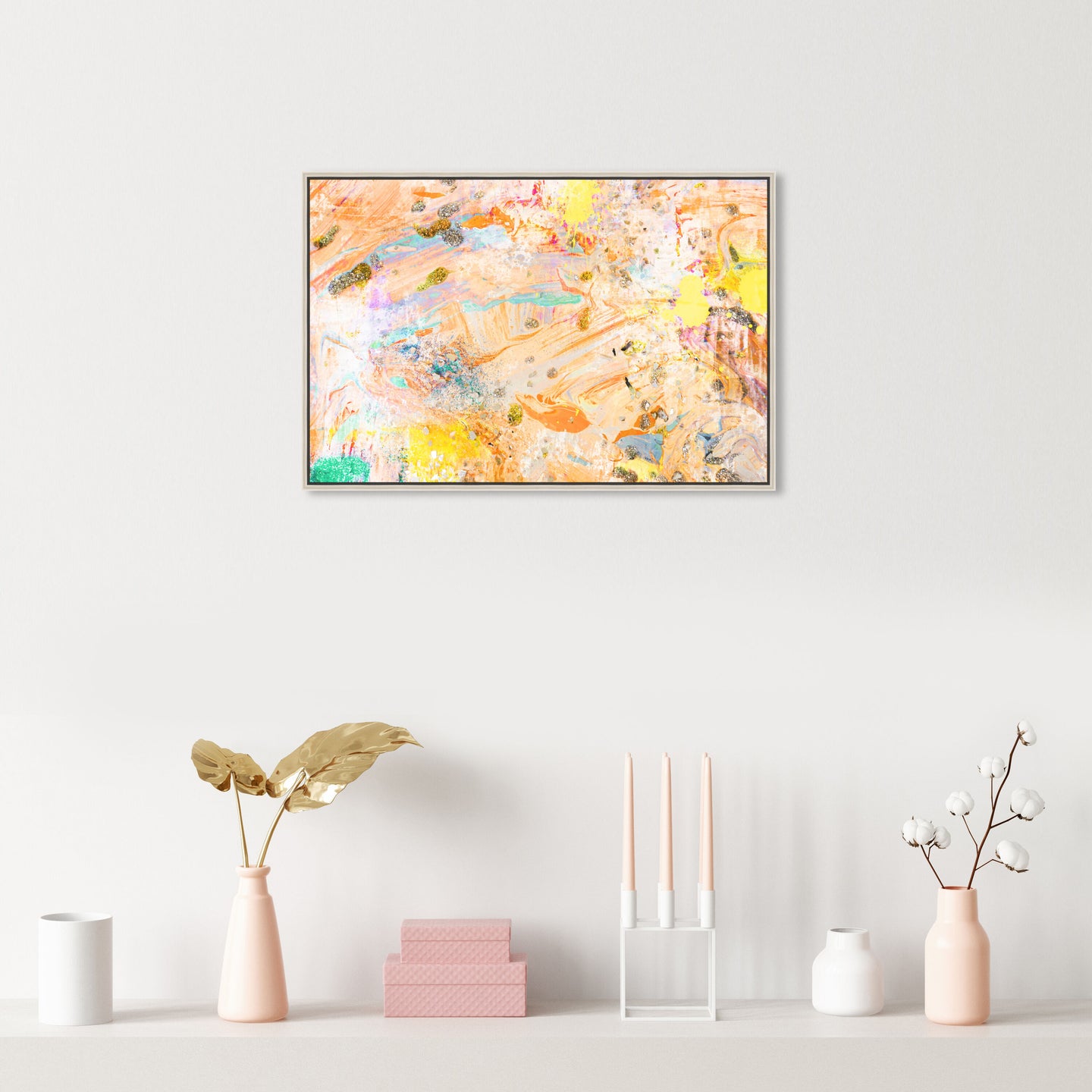54x36/Framed Canvas/CFL
