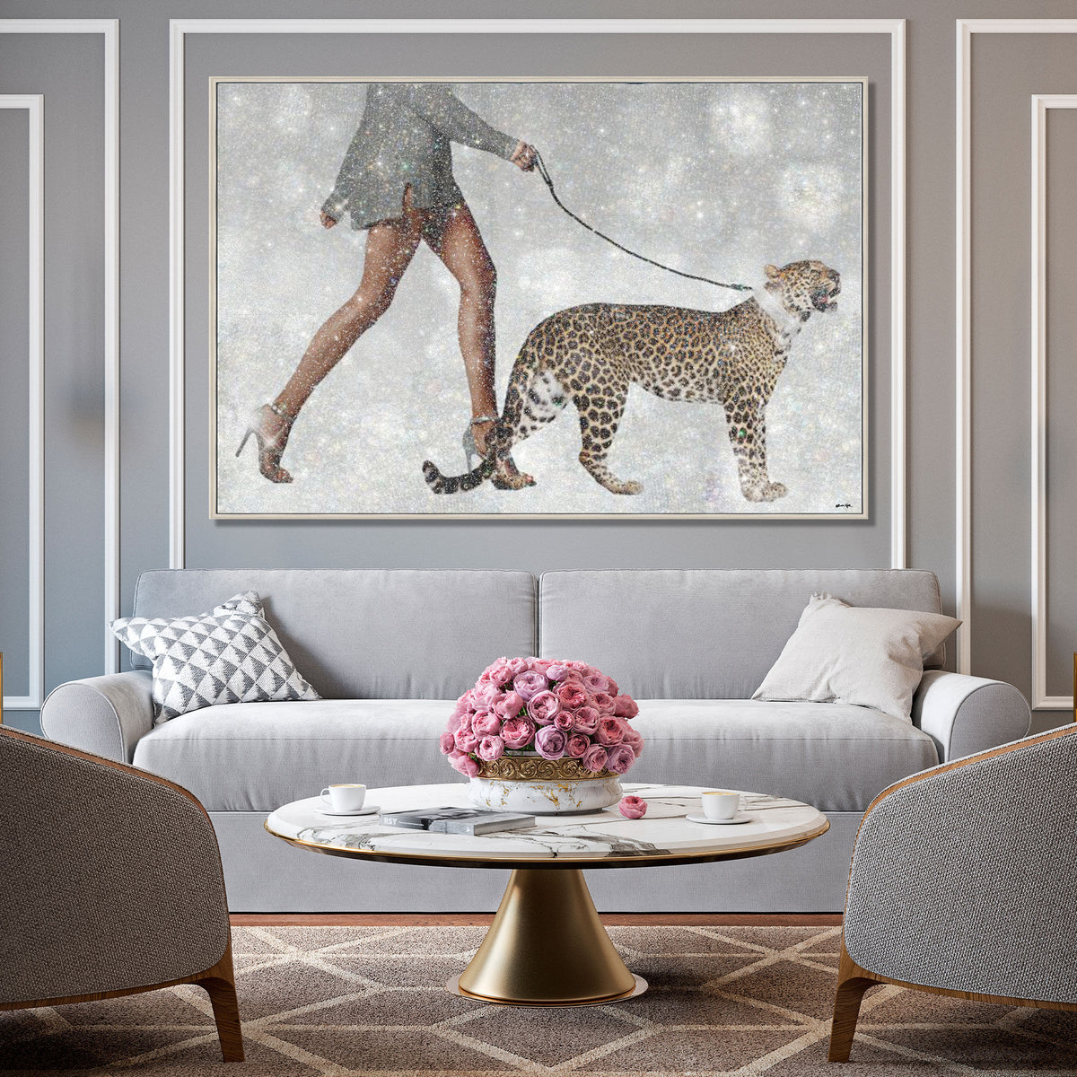 oliver gal　CHANEL Couture Renaissance | Fashion Wall Art | Oliver Gal