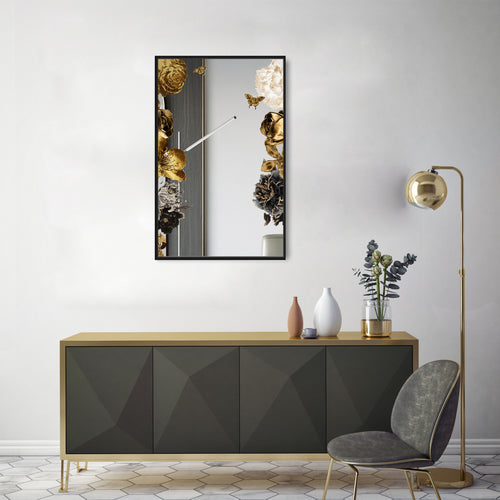 Golden Floral Love Mirror