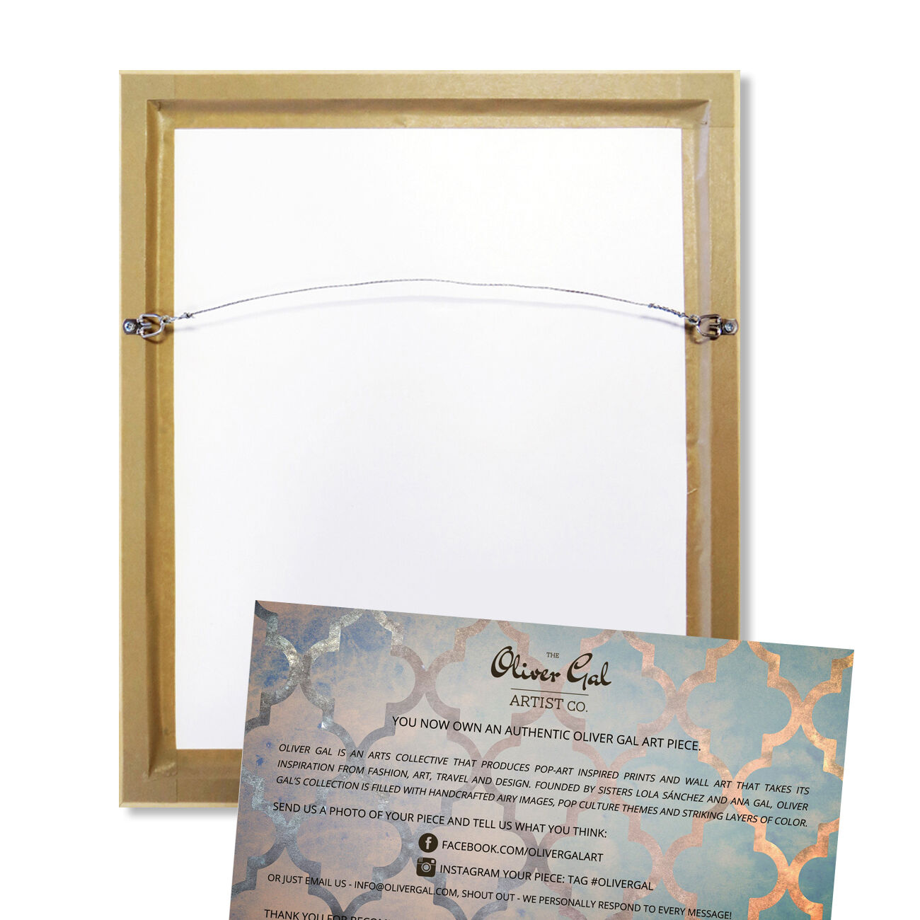 Buy Oliver Gal Framed Mirrored Art